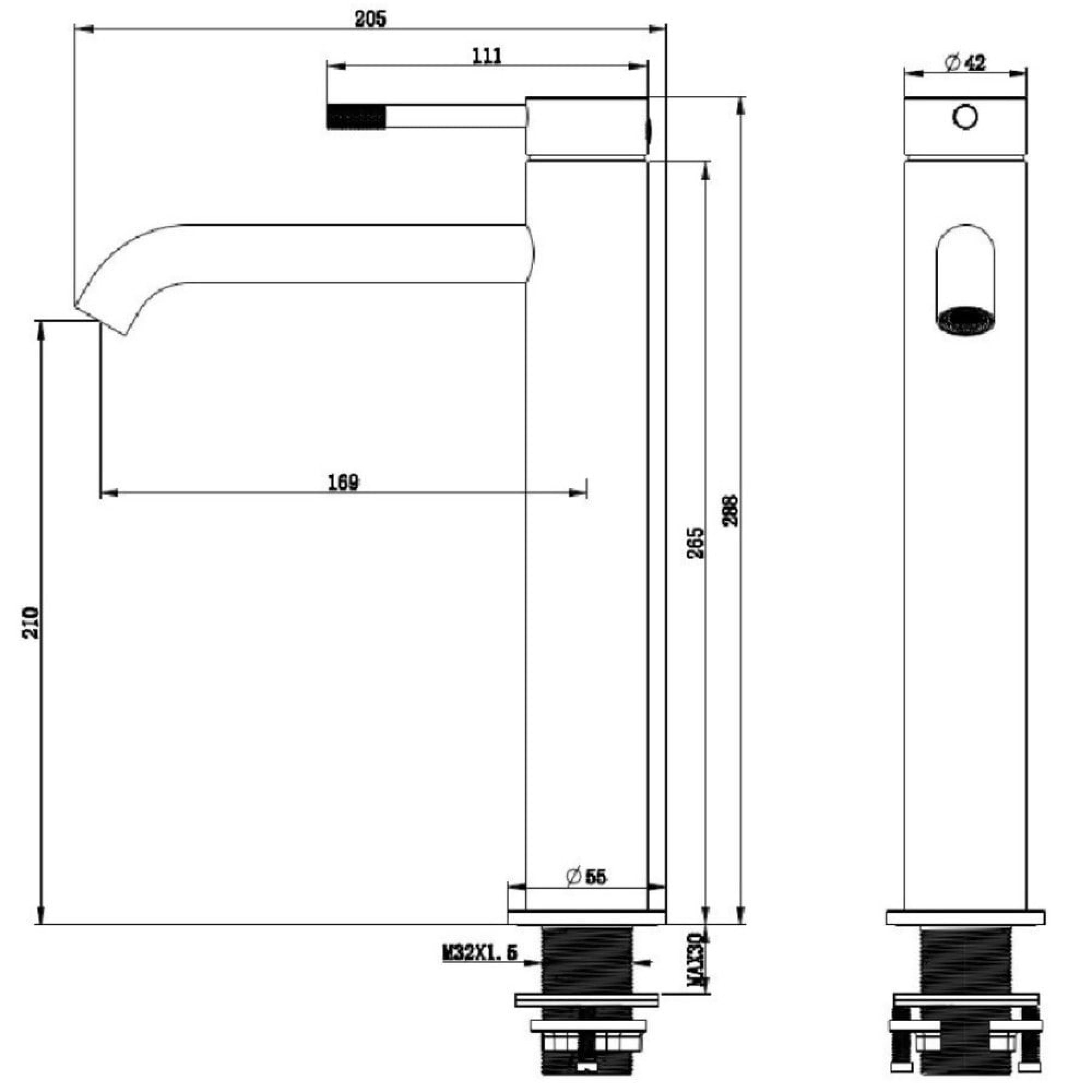 Смеситель Kern 1549GN - фото2 Смеситель Kern 1549GN - фото2