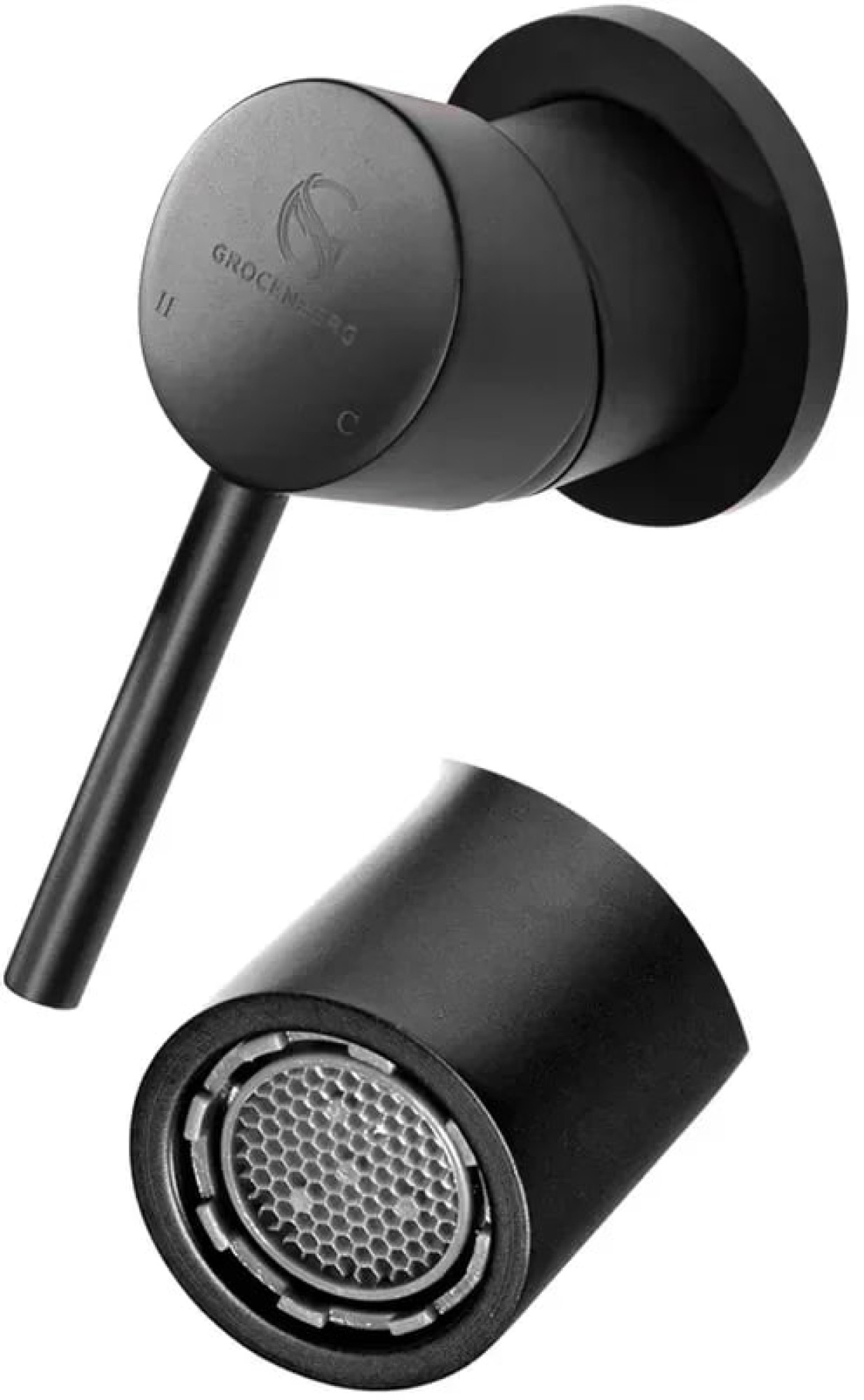 Смеситель Grocenberg GB511 (черный матовый) фото-7 Смеситель Grocenberg GB511 (черный матовый) фото-7