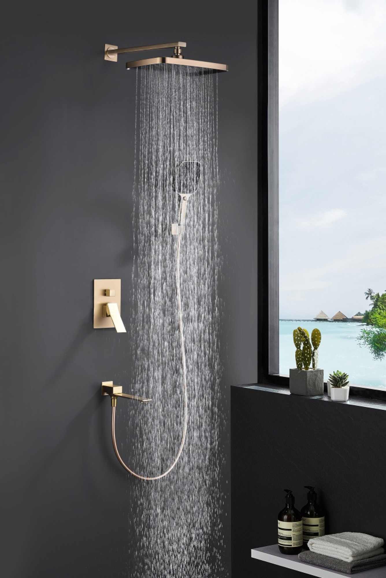 Душевая система  Ganzer GZ05165-S - фото1