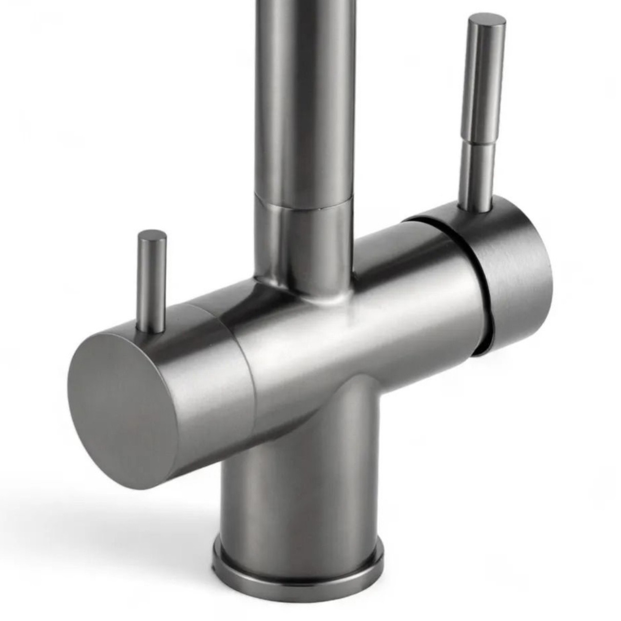 Смеситель для кухни Wasser Zimmer ZM-4010H под фильтр графит фото-6