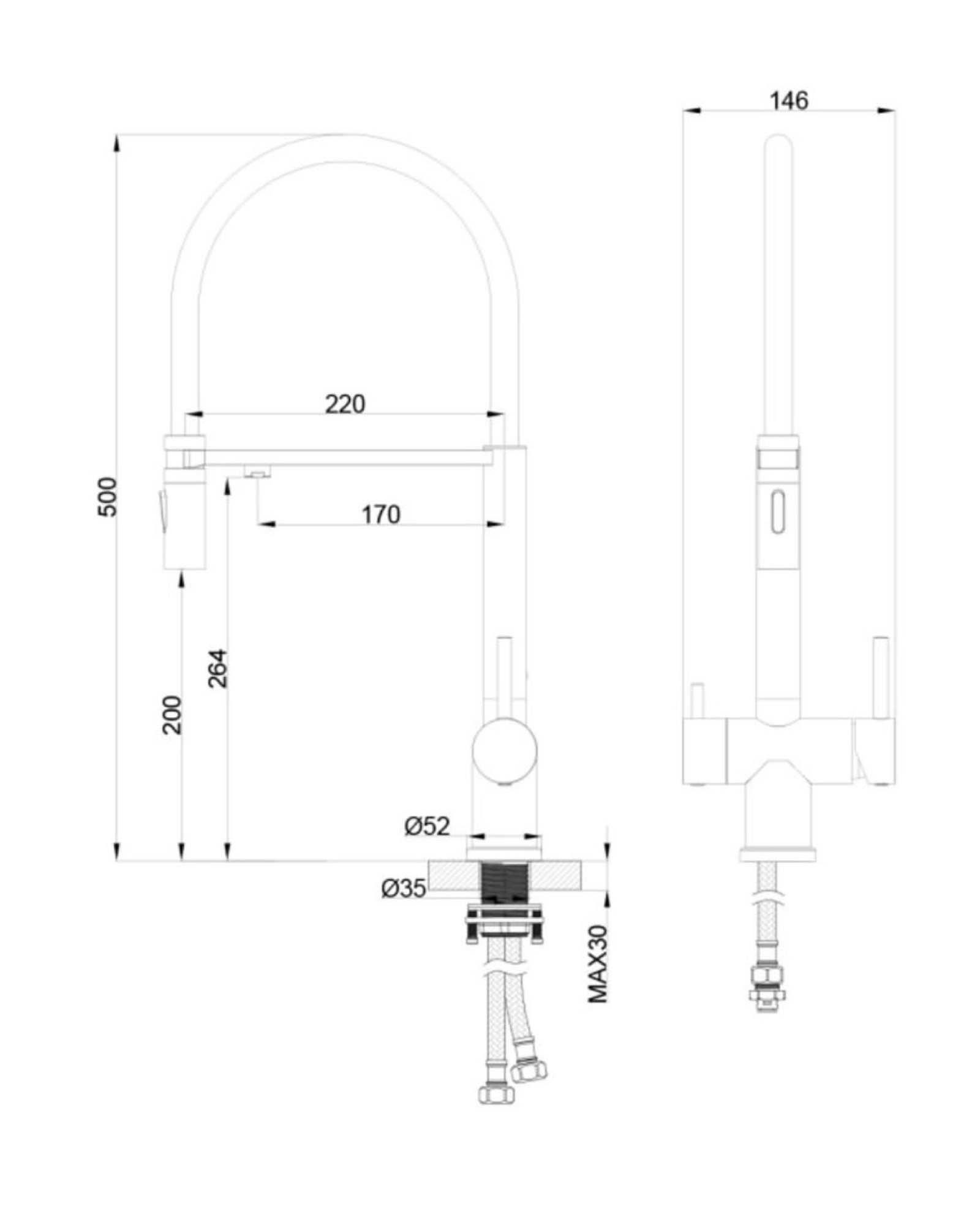 Комплект AKR 450*500 графит  фото-8
