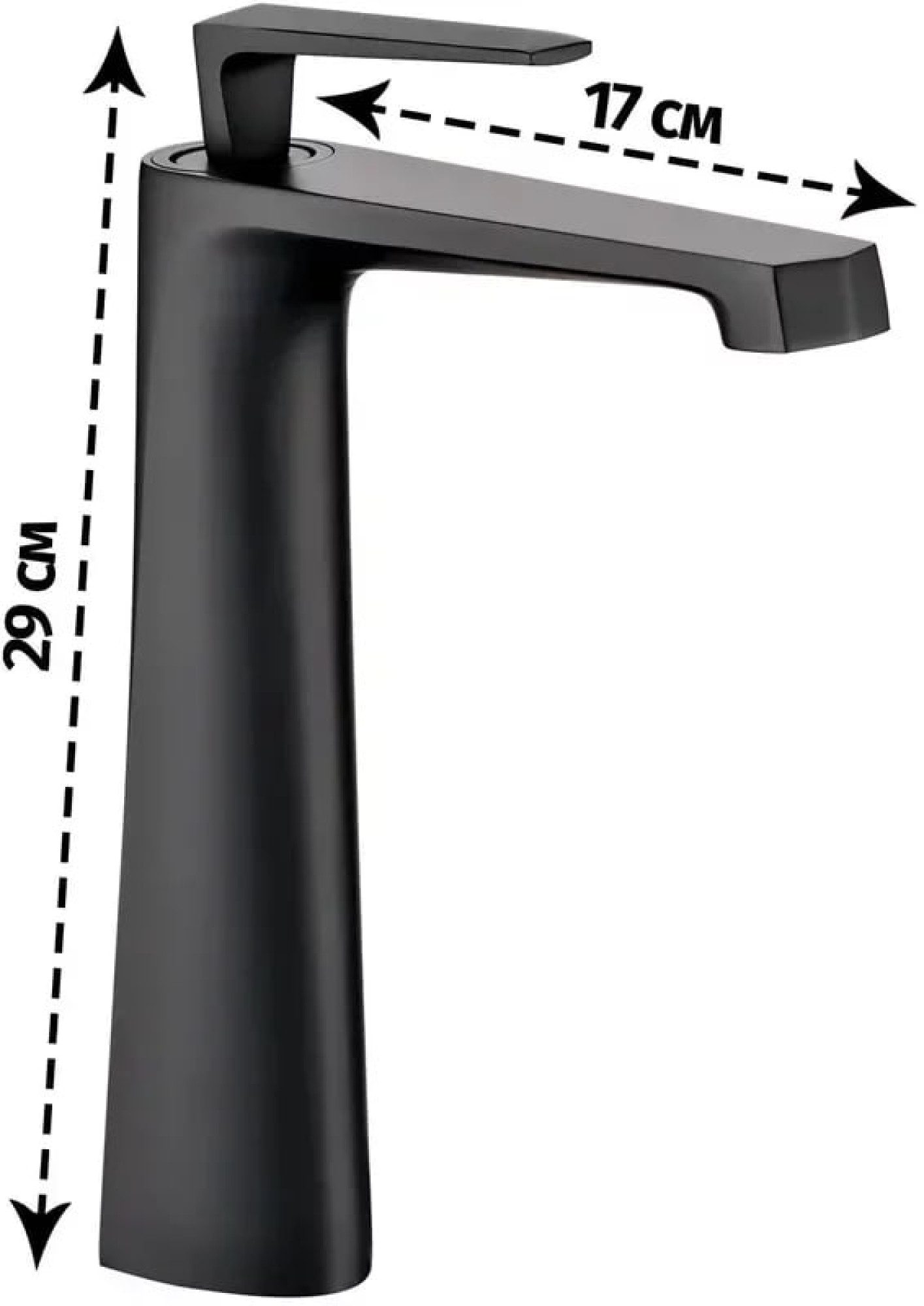 Смеситель Grocenberg GB3025 (черный матовый) - фото2