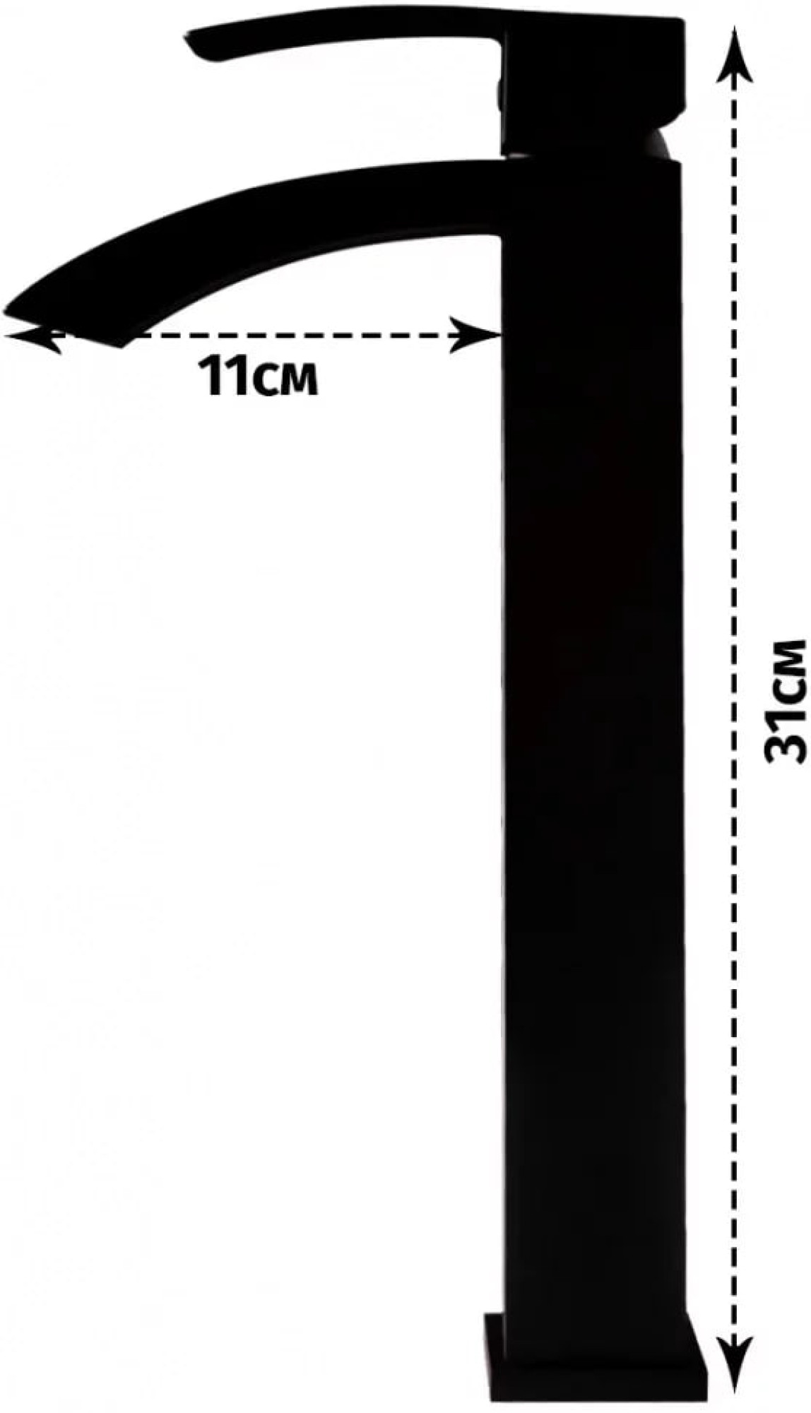 Смеситель Grocenberg GB3007 (черный матовый) фото-2 Смеситель Grocenberg GB3007 (черный матовый) фото-2