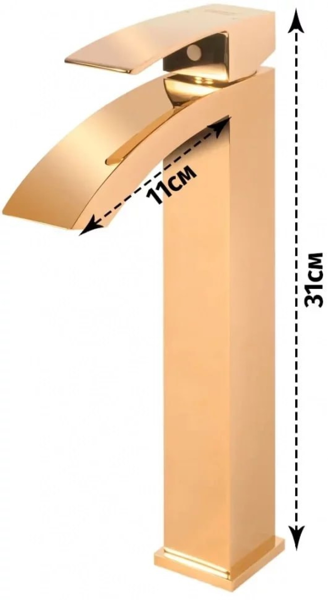 Смеситель Grocenberg GB3007 (золото глянец) фото-2 Смеситель Grocenberg GB3007 (золото глянец) фото-2