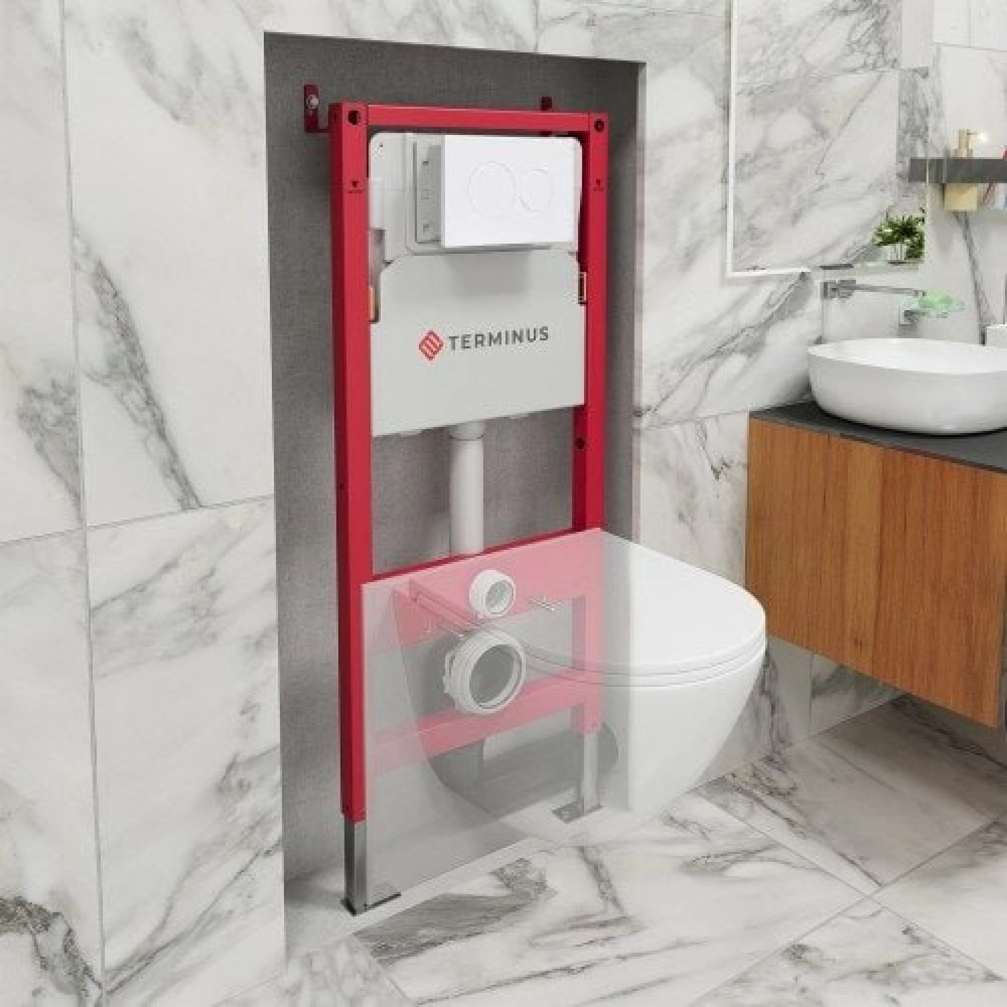 Инсталляция для унитаза TERMINUS 33iP50х112R - фото1 Инсталляция для унитаза TERMINUS 33iP50х112R - фото1