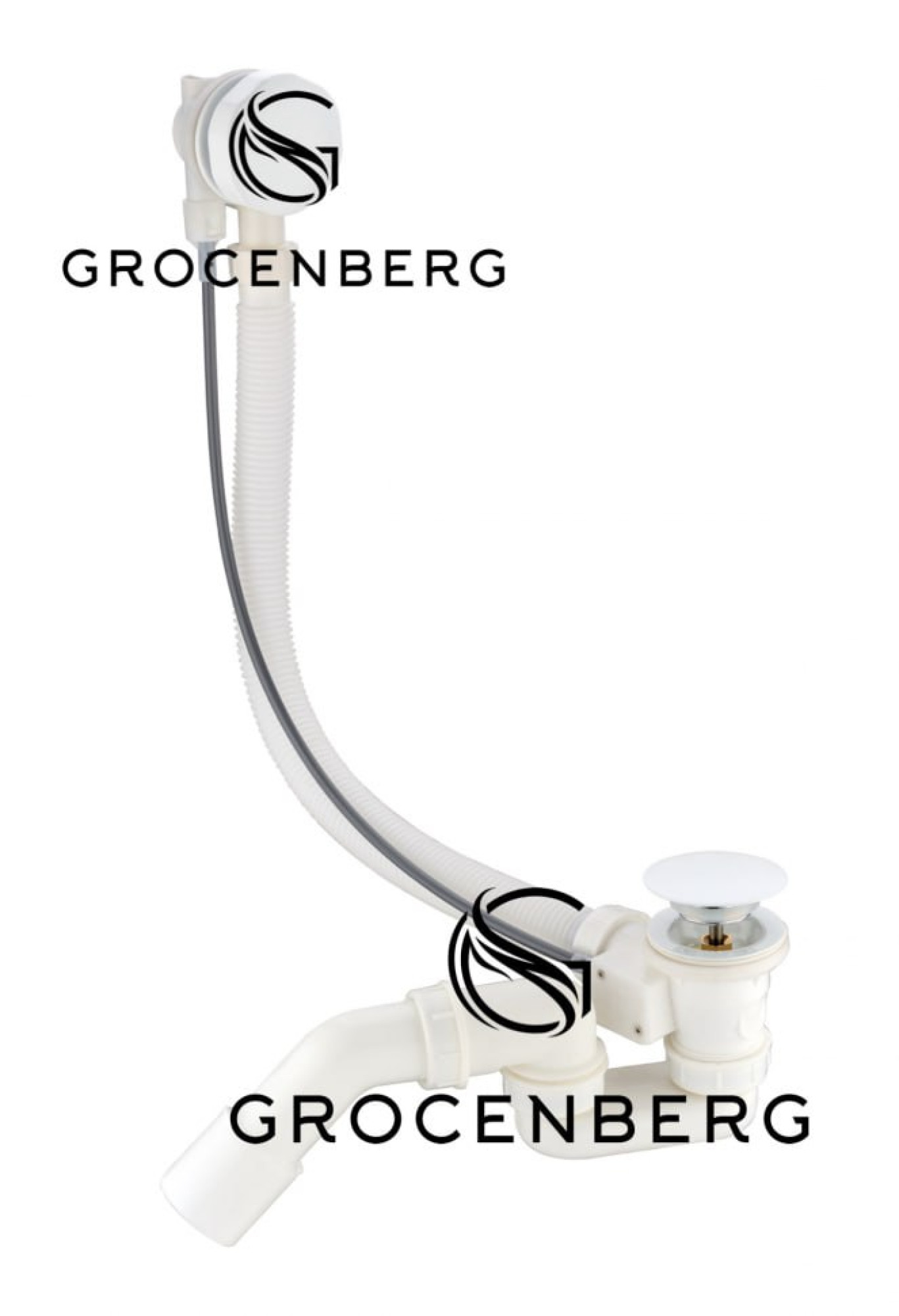 Слив-перелив Grocenberg GB240 (белый) Слив-перелив Grocenberg GB240 (белый)