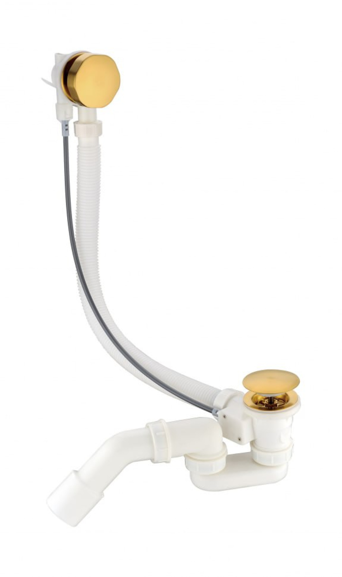 Слив-перелив Grocenberg GB240 (золотой брашированный) Слив-перелив Grocenberg GB240 (золотой брашированный)