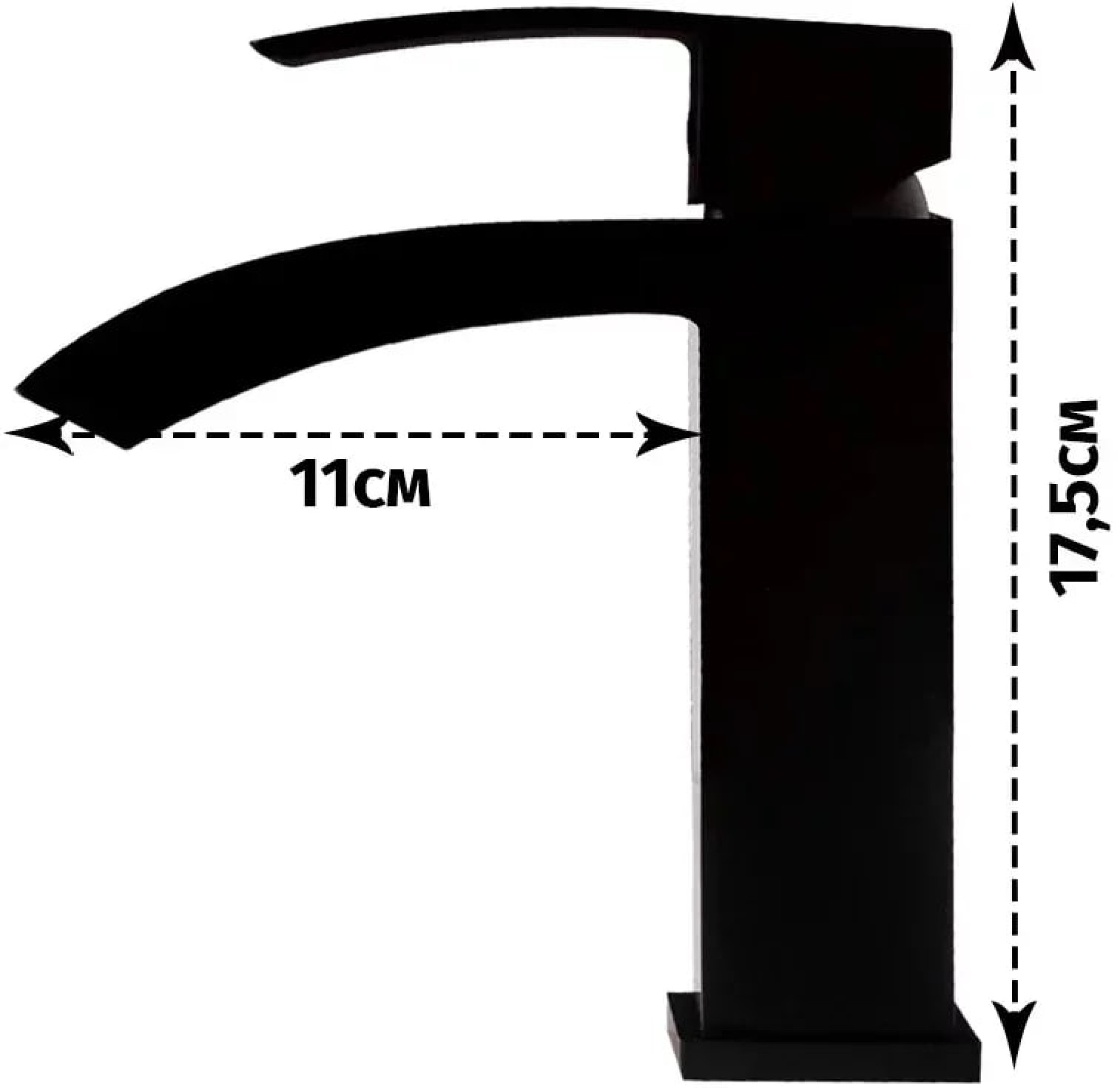 Смеситель Grocenberg GB2007 (черный матовый) фото-3 Смеситель Grocenberg GB2007 (черный матовый) фото-3