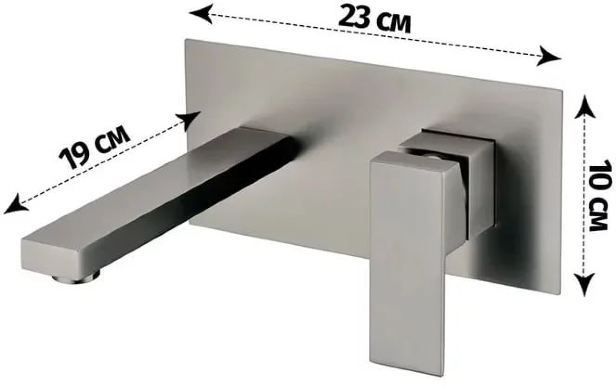 Смеситель Grocenberg GB588 (графит) фото-2 Смеситель Grocenberg GB588 (графит) фото-2