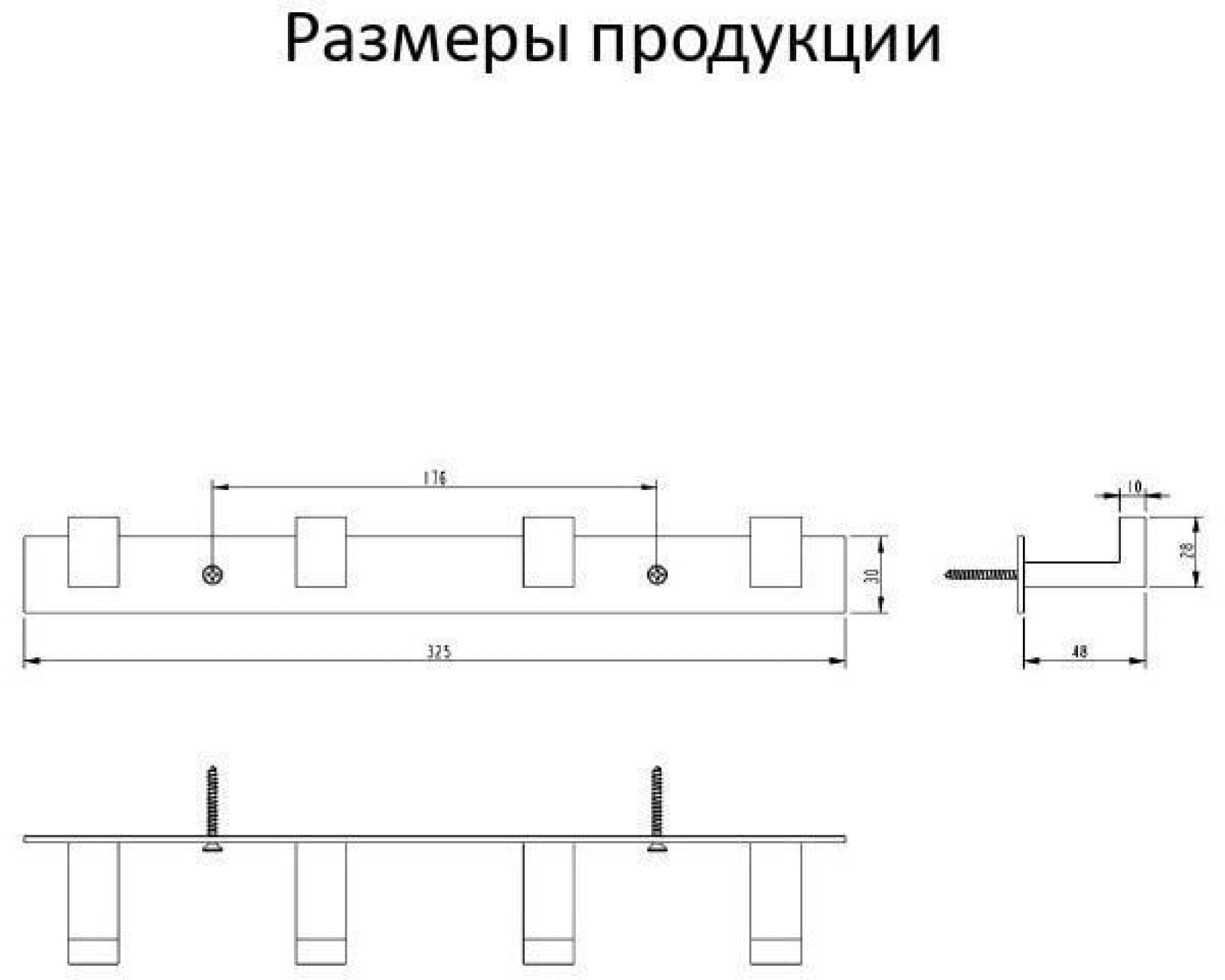 Держатель для полотенца Grocenberg AC0014 (золото матовый) - фото2 Держатель для полотенца Grocenberg AC0014 (золото матовый) - фото2