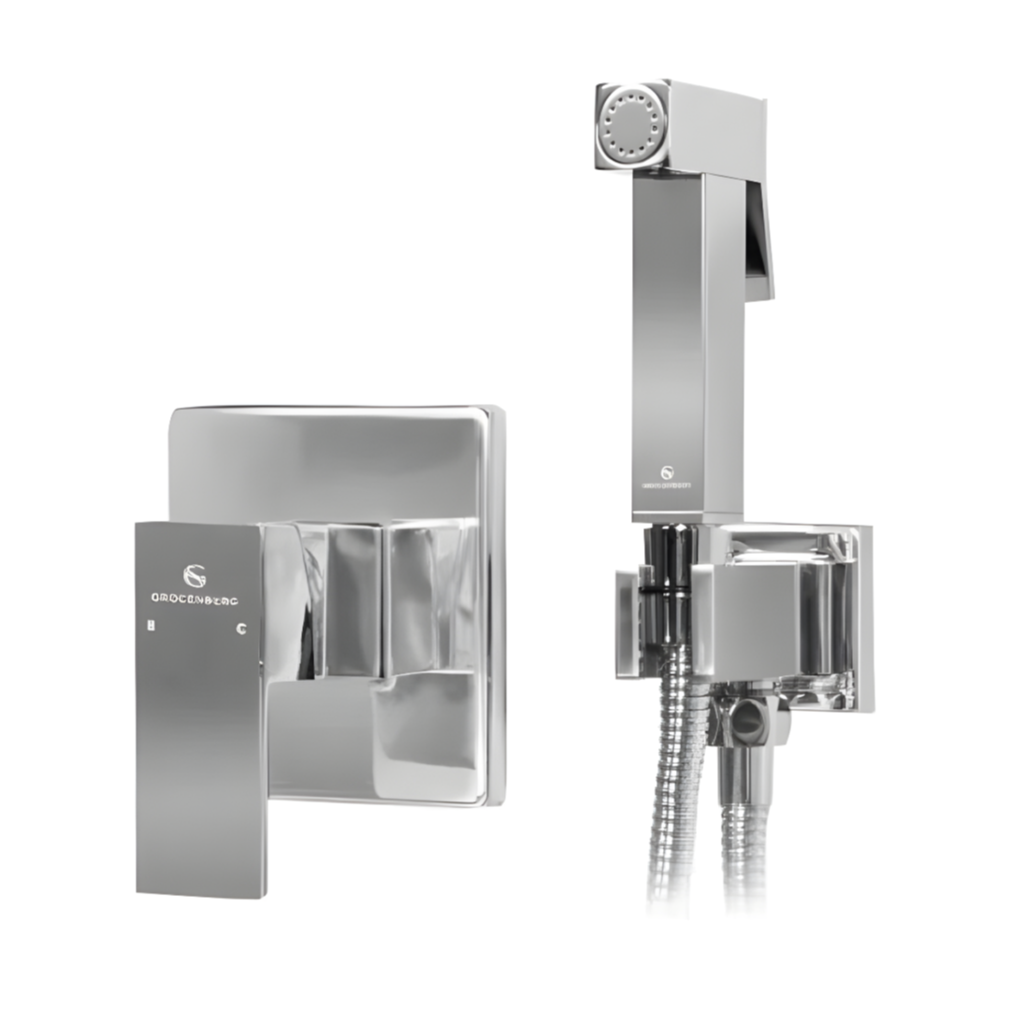 Гигиенический душ Grocenberg GB1001 (хром) фото-2 Гигиенический душ Grocenberg GB1001 (хром) фото-2