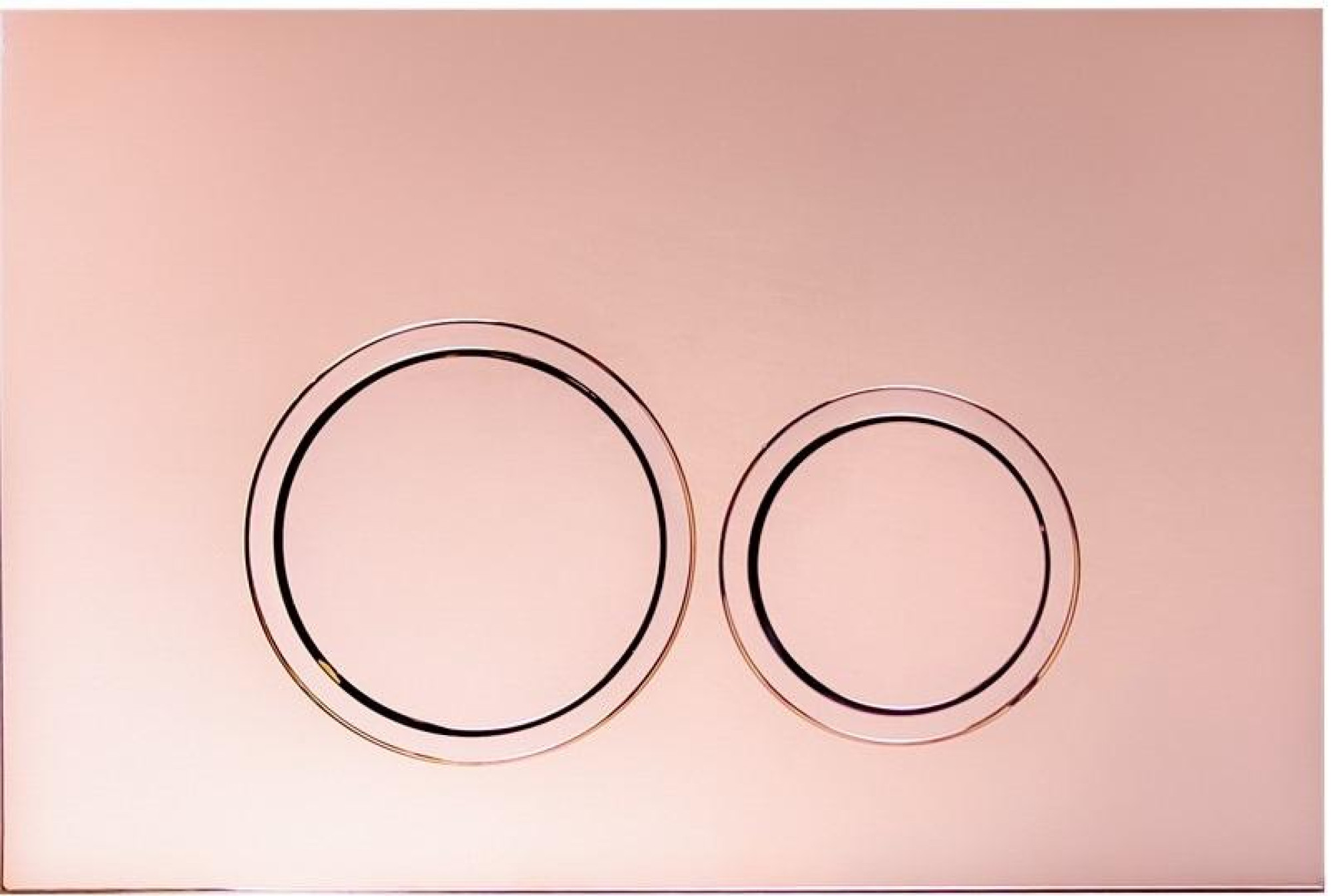 Кнопка смыва Ceruttispa CR05RG для инсталляций, глянцевая (розовое золото) - фото1 Кнопка смыва Ceruttispa CR05RG для инсталляций, глянцевая (розовое золото) - фото1