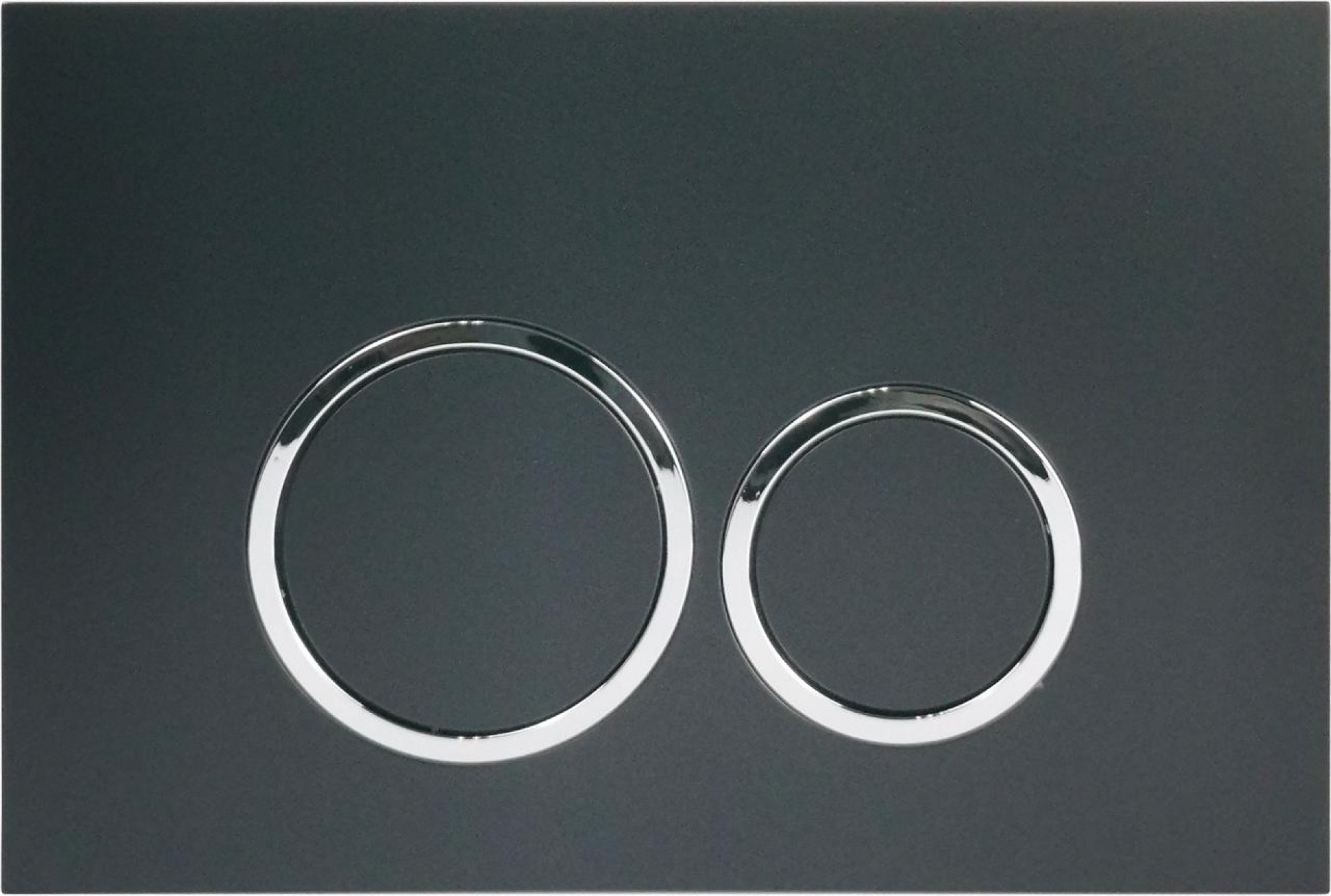 Кнопка смыва Ceruttispa CR05BK для инсталляций, черная матовая - фото1 Кнопка смыва Ceruttispa CR05BK для инсталляций, черная матовая - фото1