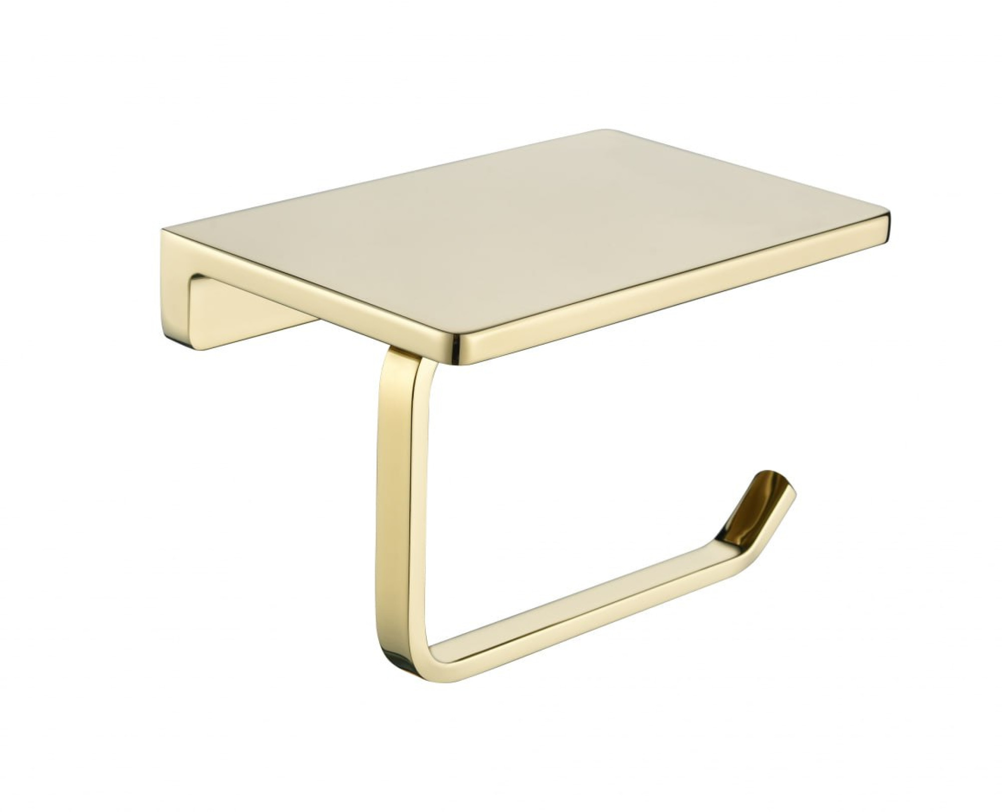 Держатель для туалетной бумаги Grocenberg AC0027 (золото глянец) Держатель для туалетной бумаги Grocenberg AC0027 (золото глянец)