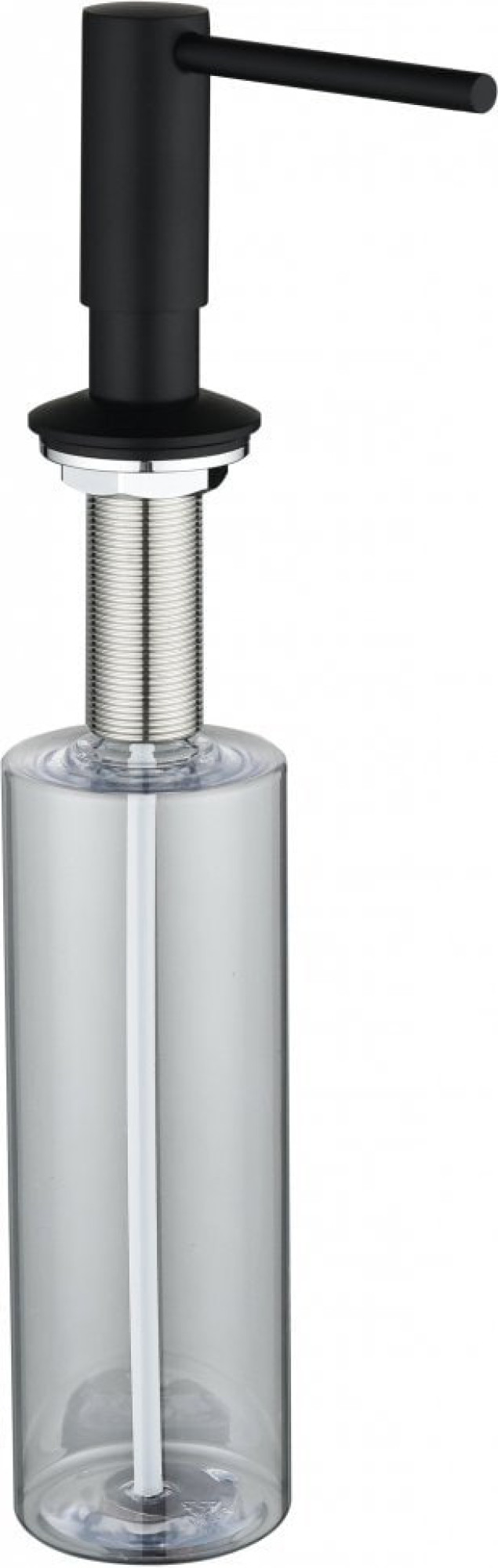 Дозатор для жидкого мыла Grocenberg AC0031 (черный матовый) Дозатор для жидкого мыла Grocenberg AC0031 (черный матовый)