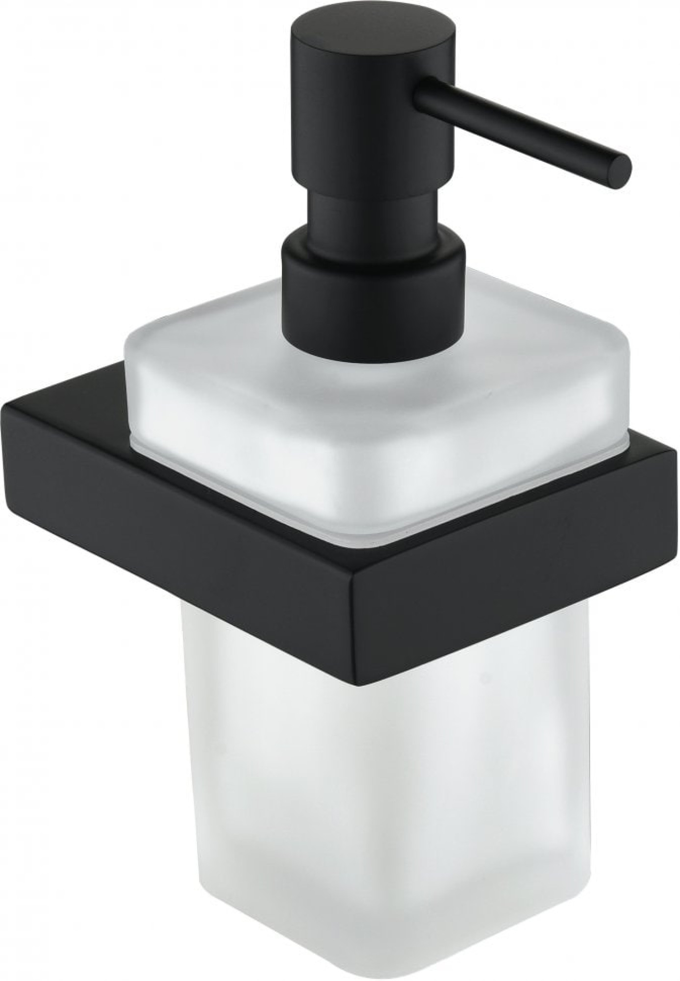 Дозатор для жидкого мыла Grocenberg AC0028 (черный матовый) Дозатор для жидкого мыла Grocenberg AC0028 (черный матовый)
