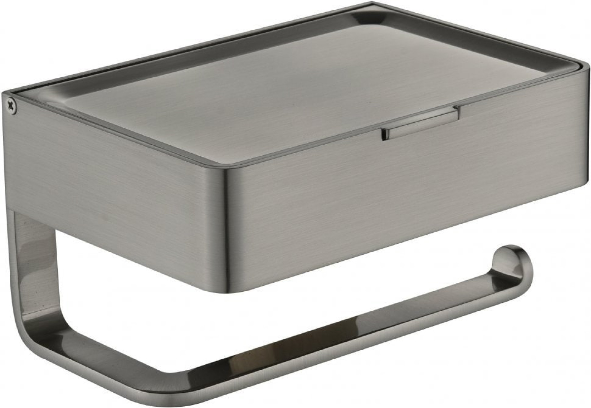 Держатель для туалетной бумаги Grocenberg AC0050 (никель) - фото1