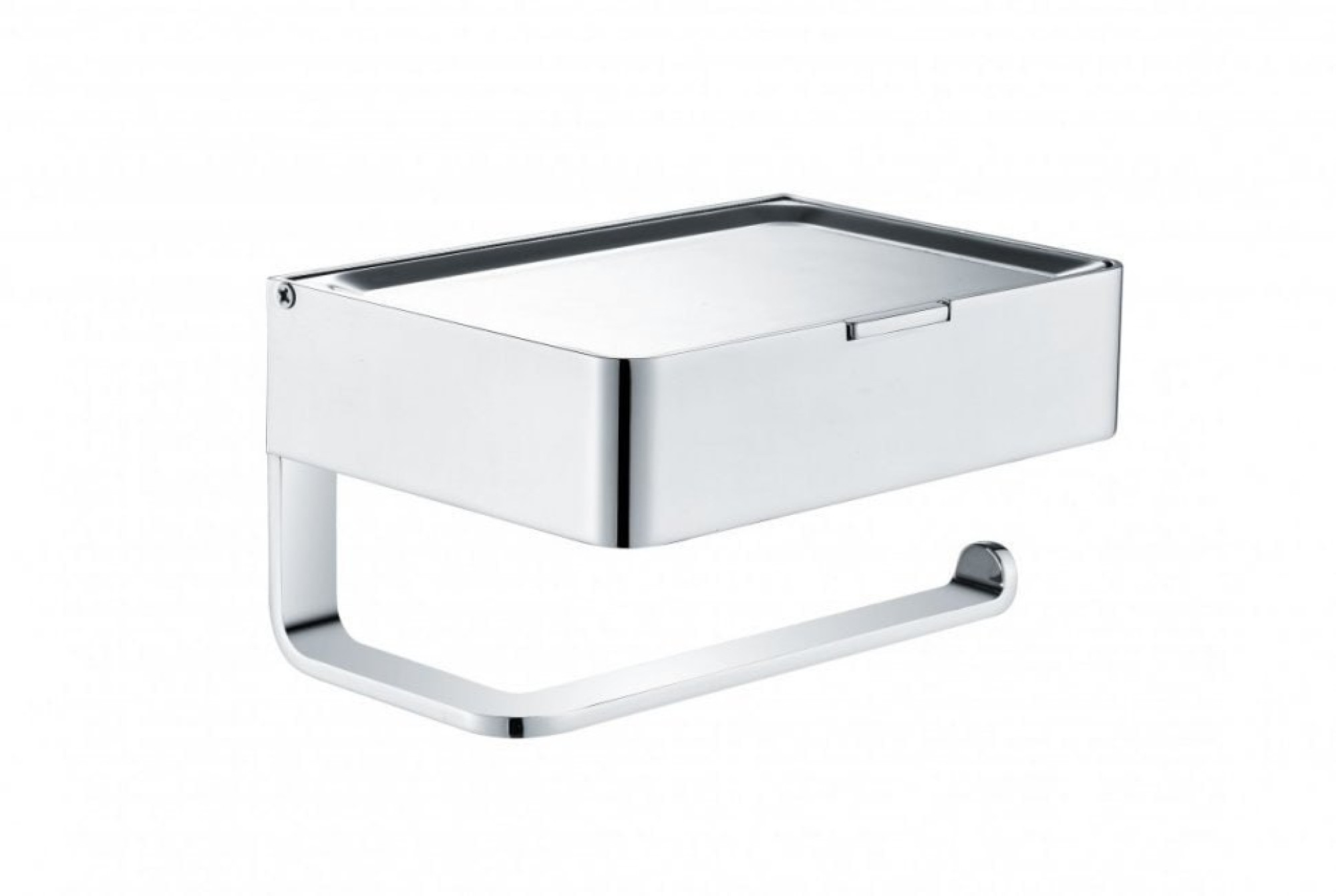 Держатель для туалетной бумаги Grocenberg AC0050 (хром) - фото1