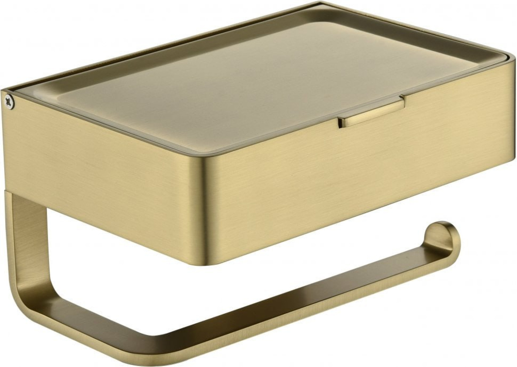 Держатель для туалетной бумаги Grocenberg AC0050 (золото матовый) - фото1