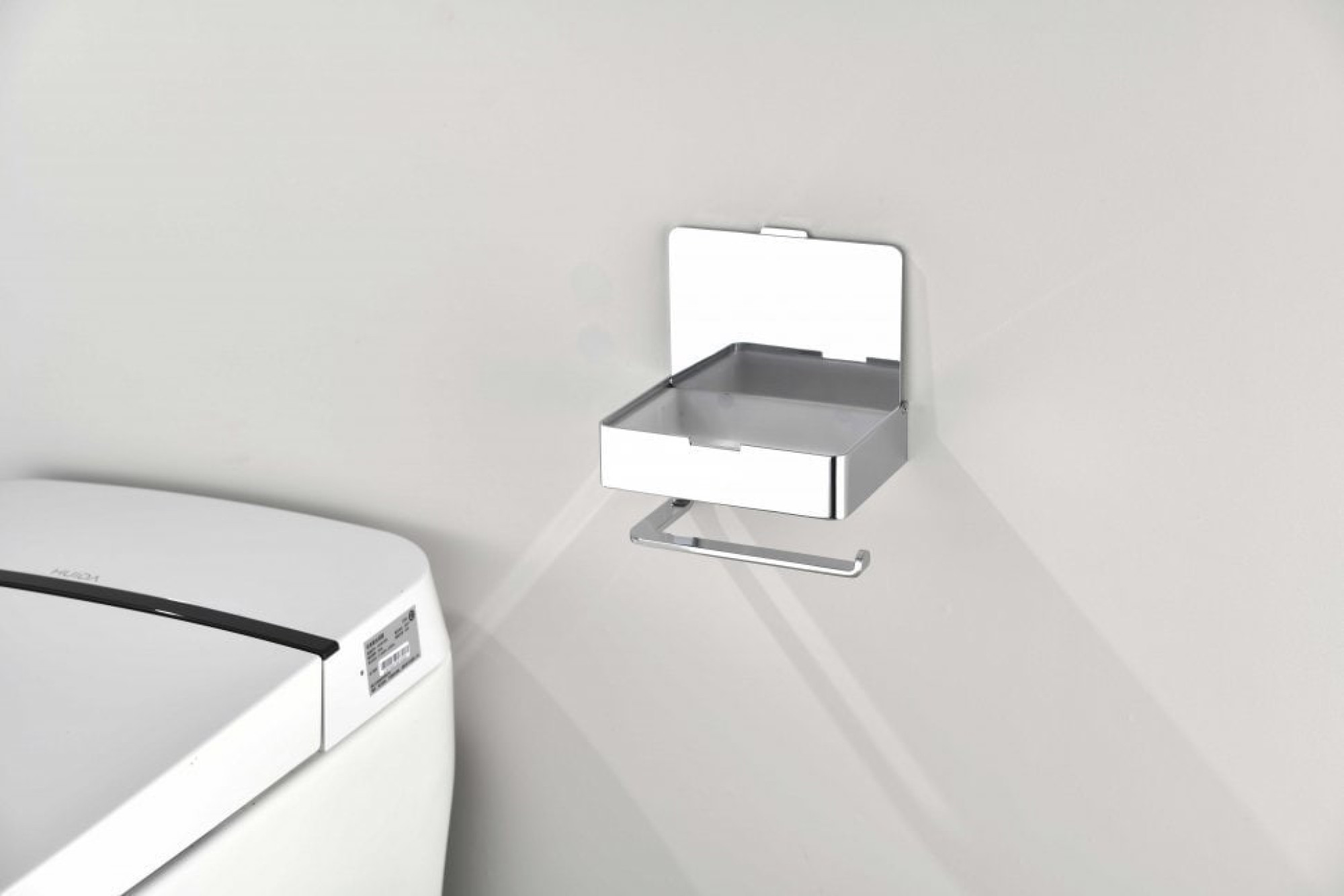 Держатель для туалетной бумаги Grocenberg AC0050 (хром) фото-3