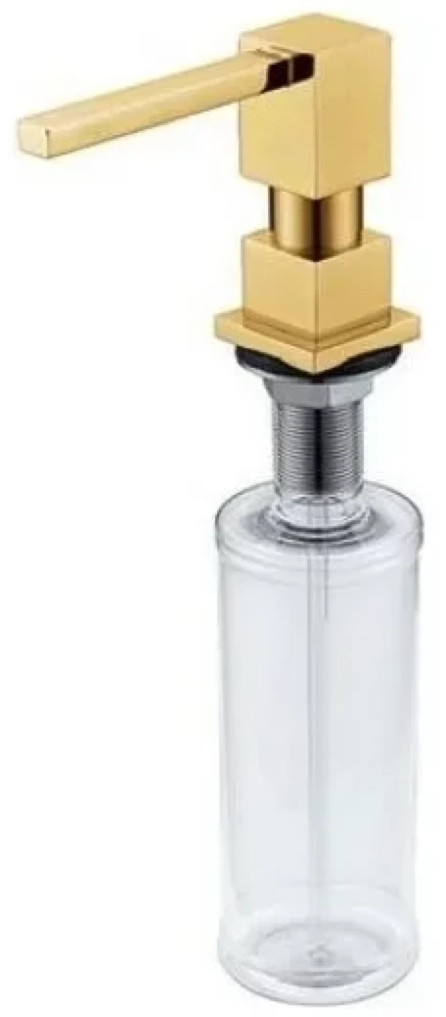 Дозатор для жидкого мыла Grocenberg AC0033 (золото матовый) - фото1