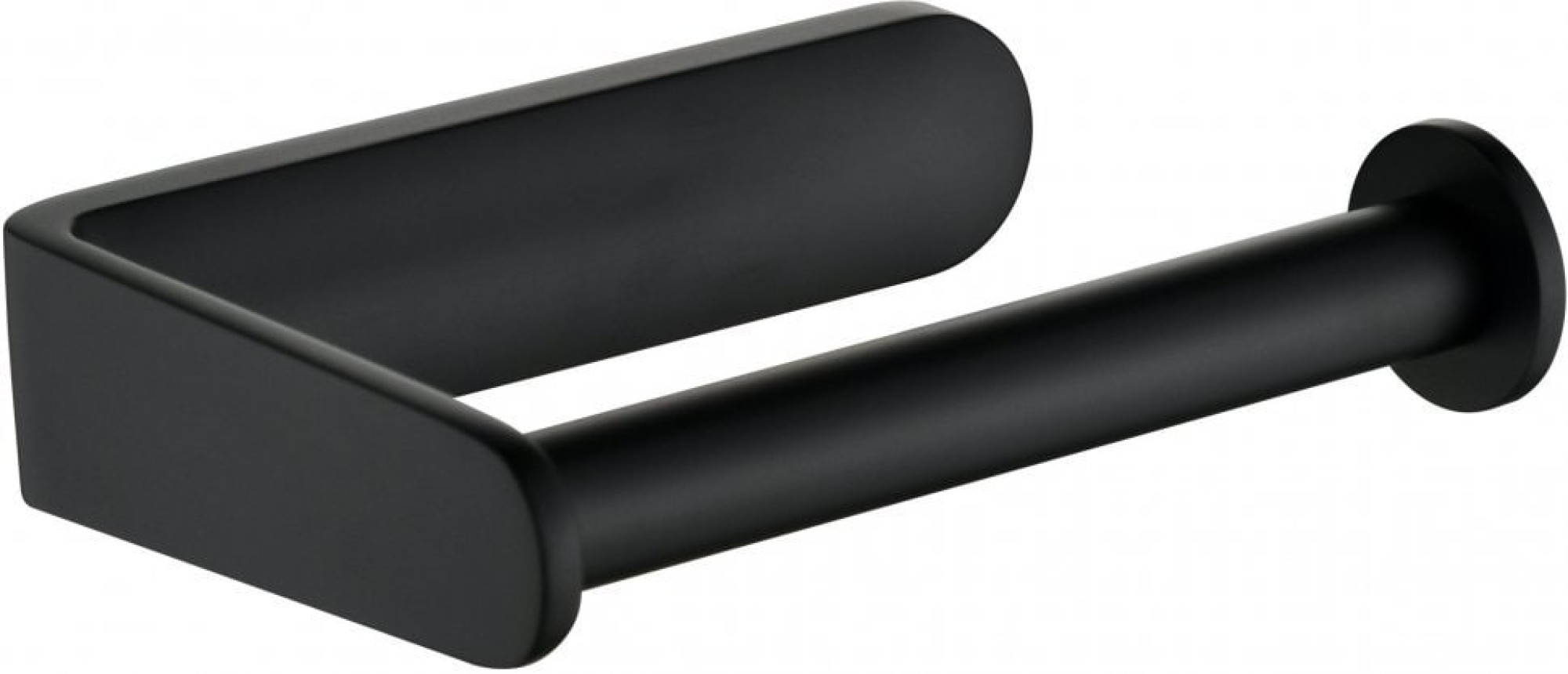 Держатель для туалетной бумаги Grocenberg AC0059 (черный матовый) - фото1