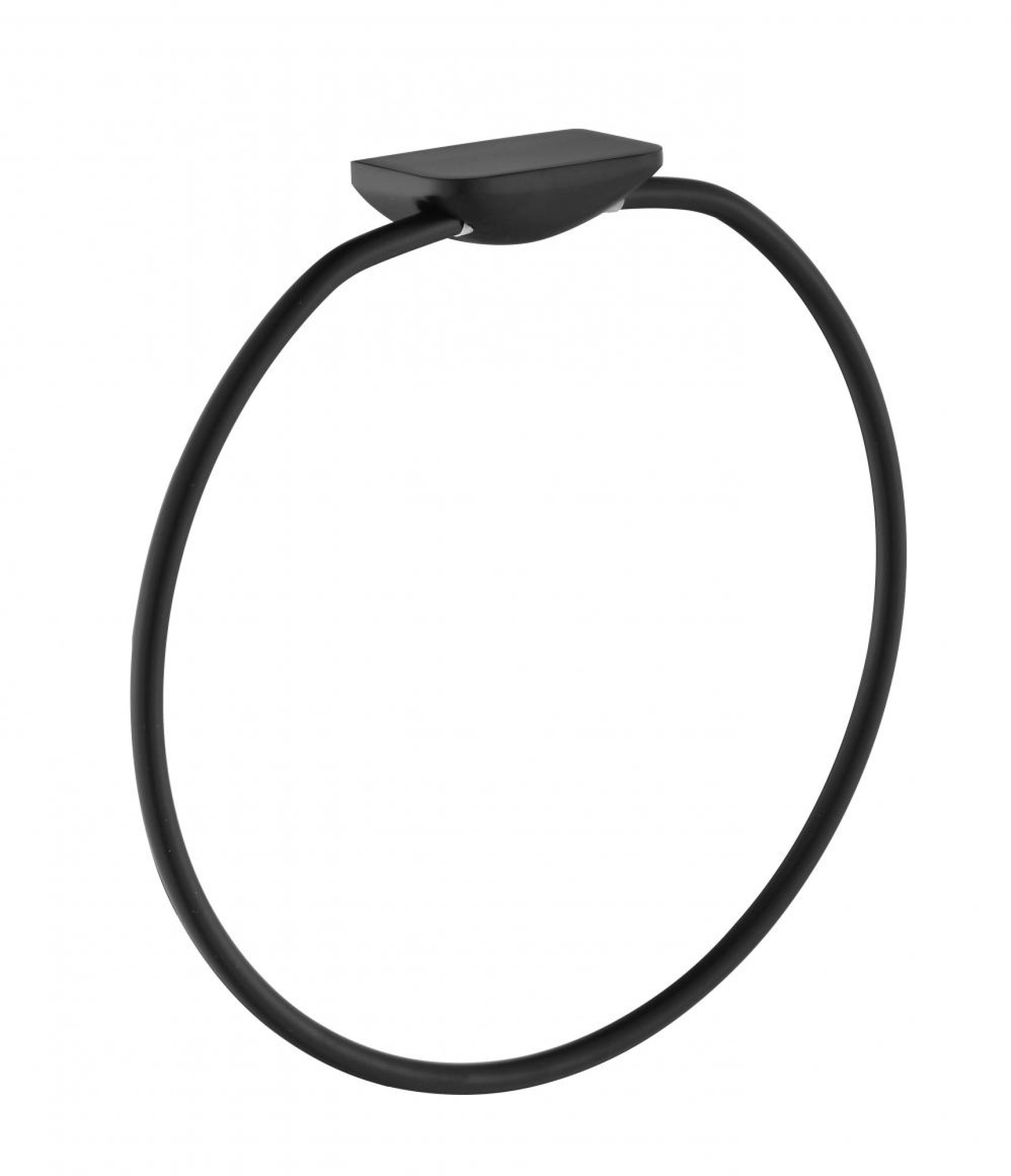 Держатель для полотенца Grocenberg AC0063 (черный матовый) - фото1 Держатель для полотенца Grocenberg AC0063 (черный матовый) - фото1