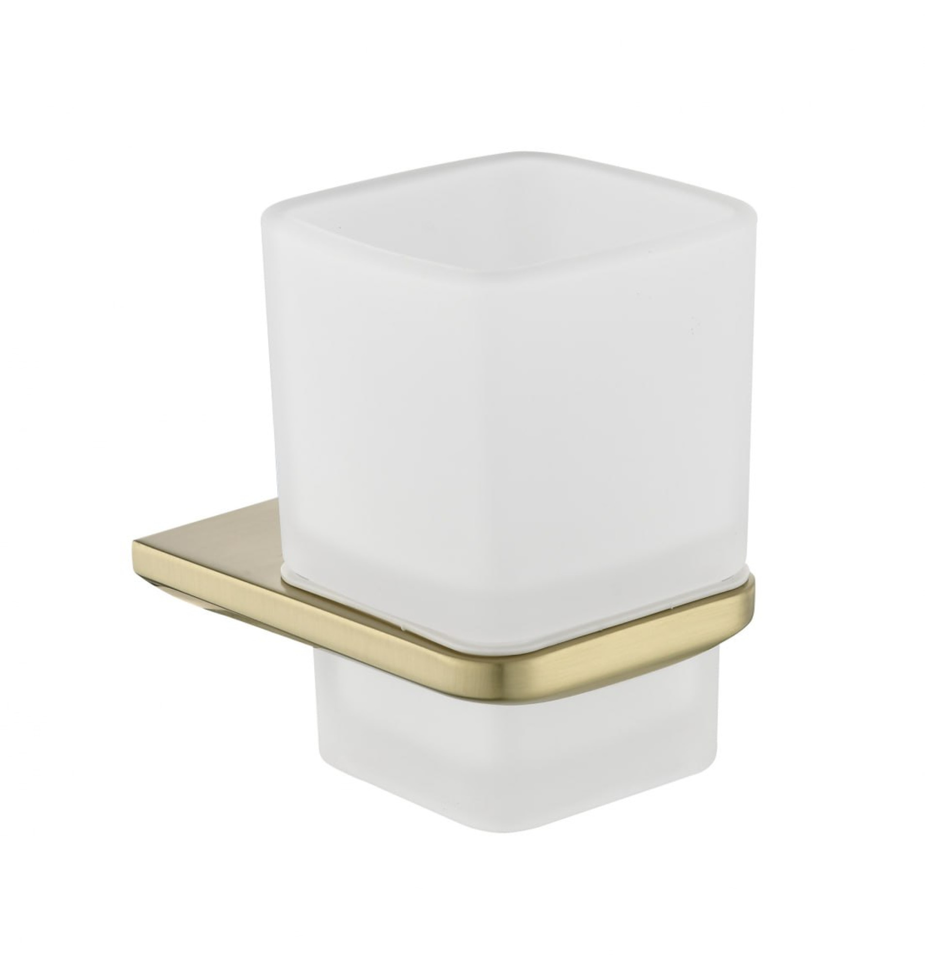 Стакан для зубной щетки и пасты Grocenberg AC0053 (золото матовый) - фото1