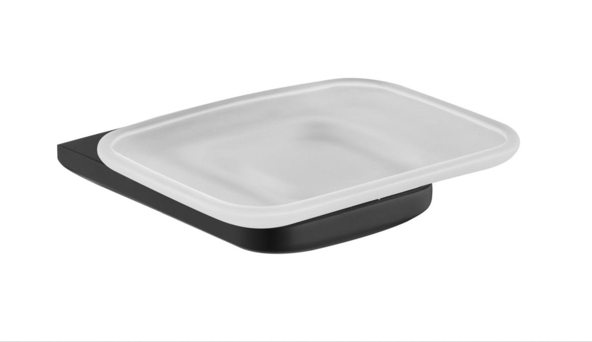 Мыльница Grocenberg AC0058 (черный матовый) - фото1