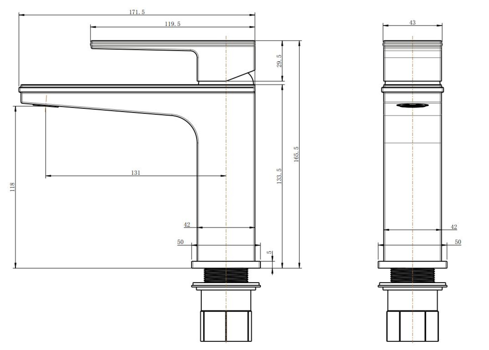 Смеситель Grocenberg GB2088 (черный матовый) фото-2