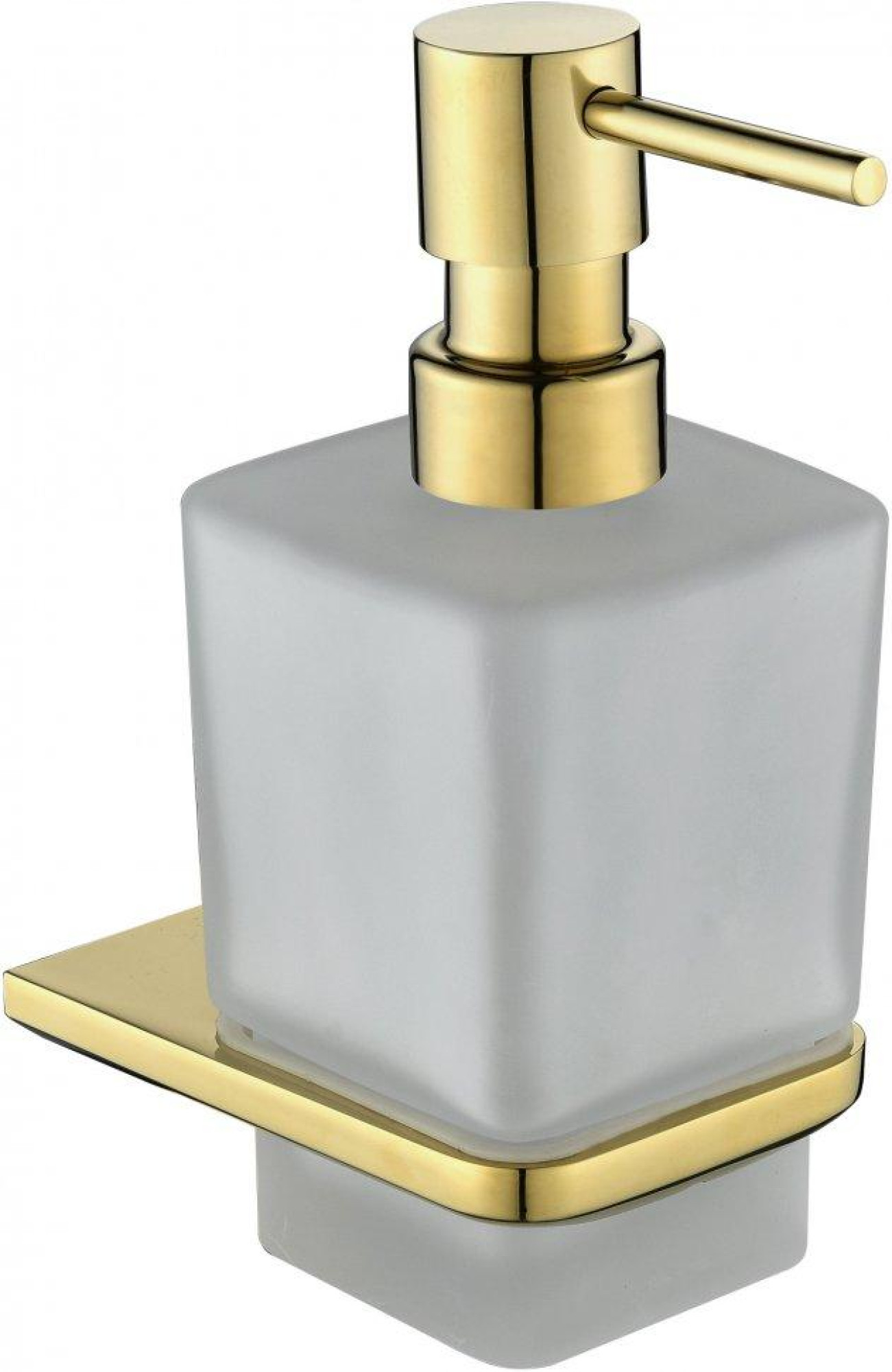 Дозатор для жидкого мыла Grocenberg AC0064 (золото глянец) - фото1
