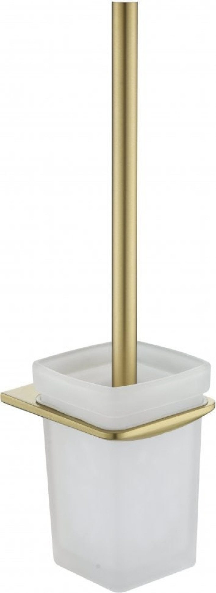 Щетка для унитаза Grocenberg AC0057 (золото матовый) - фото1