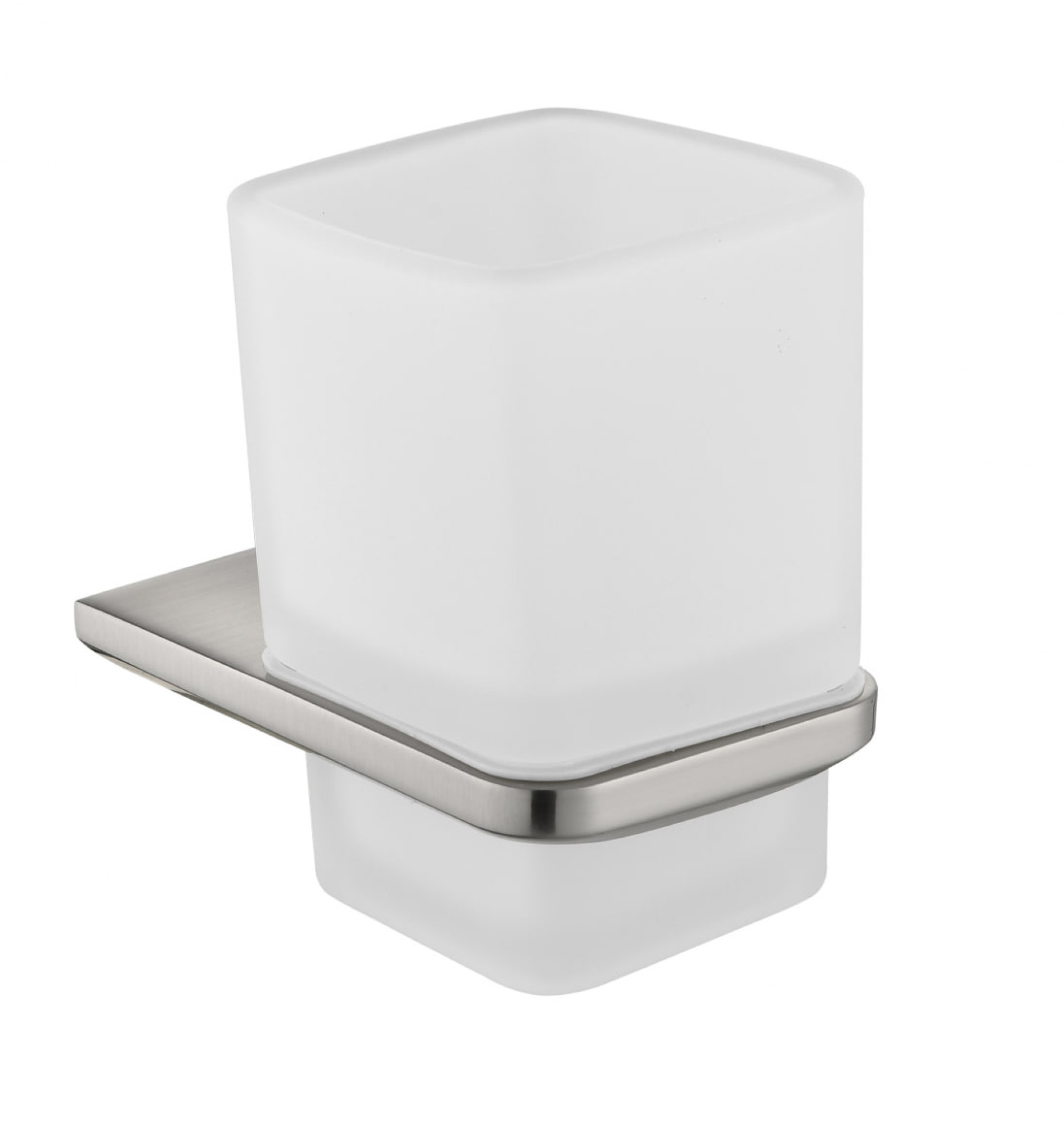 Стакан для зубной щетки и пасты Grocenberg AC0053 (никель) - фото1