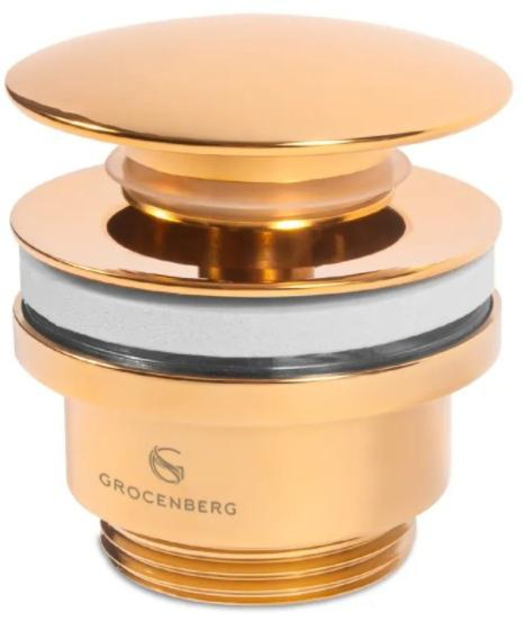 Донный клапан Grocenberg GB106 (золото глянец) - фото1