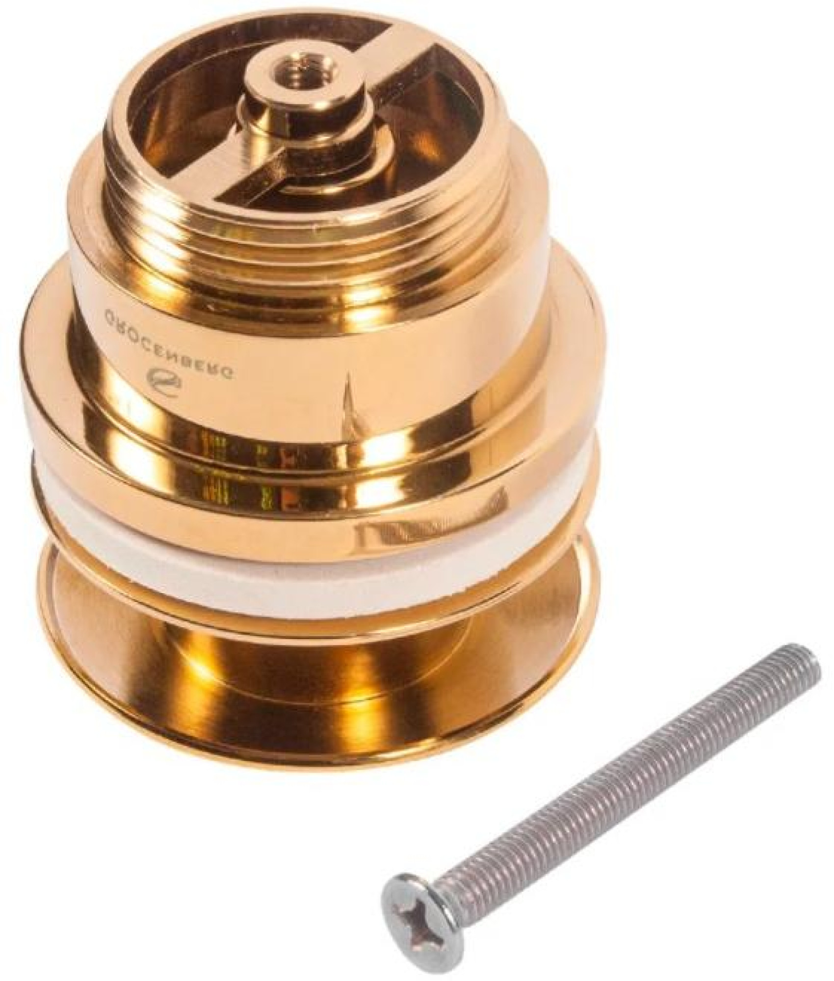 Донный клапан Grocenberg GB106 (золото глянец) фото-4