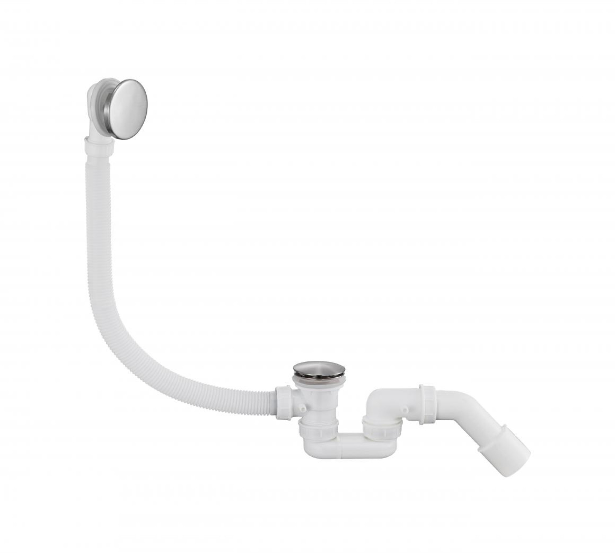 Слив-перелив Grocenberg GB230 (никель) - фото1