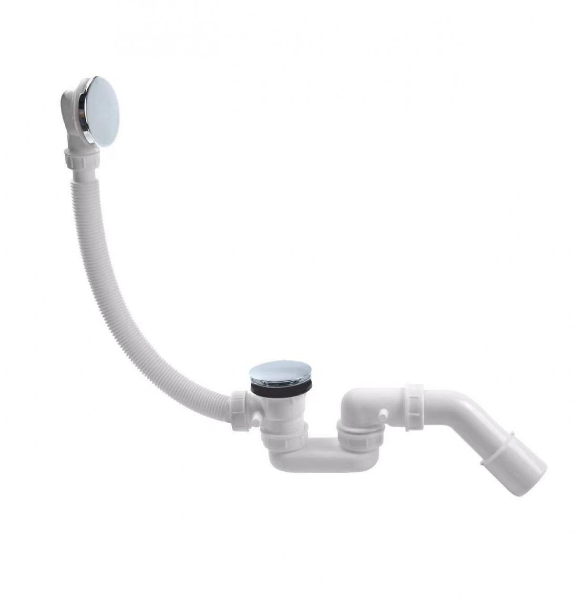 Слив-перелив Grocenberg GB230 (хром) - фото1