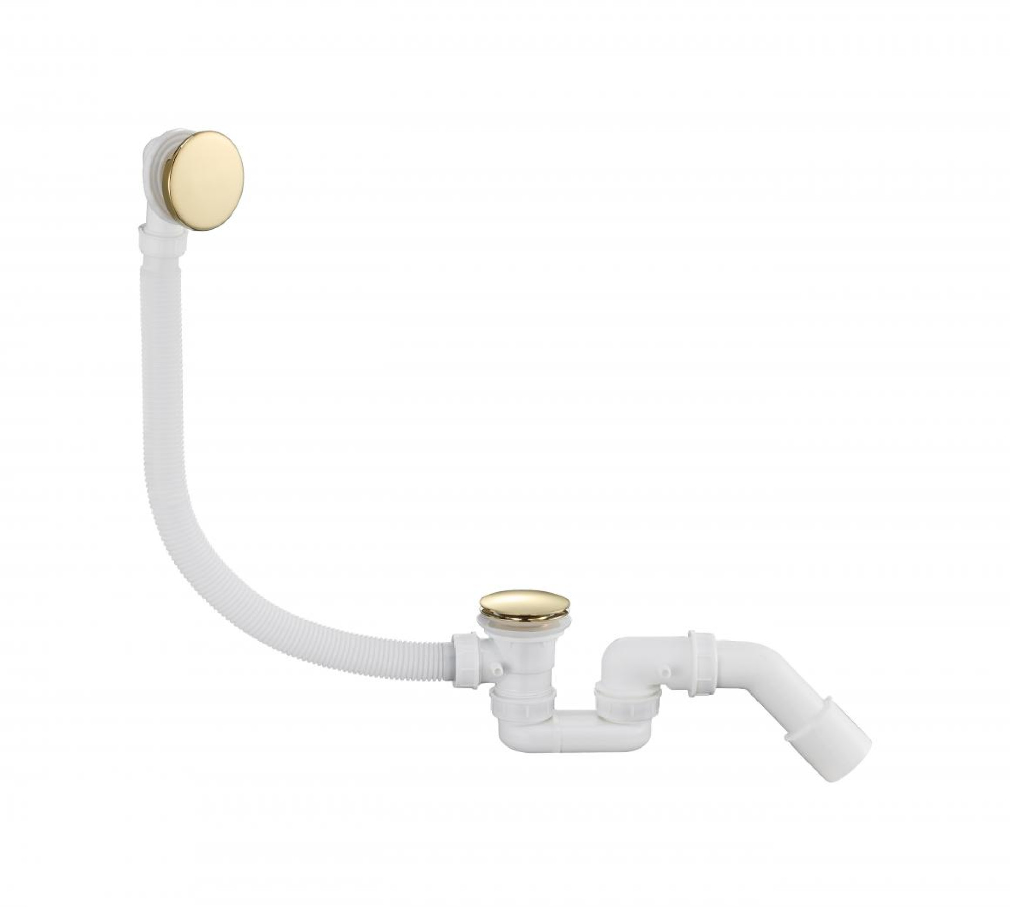 Слив-перелив Grocenberg GB230 (золото глянец) - фото1