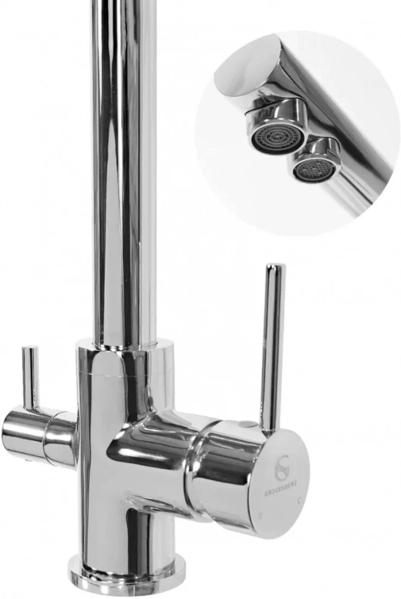 Смеситель Grocenberg GB40551 (хром) фото-3