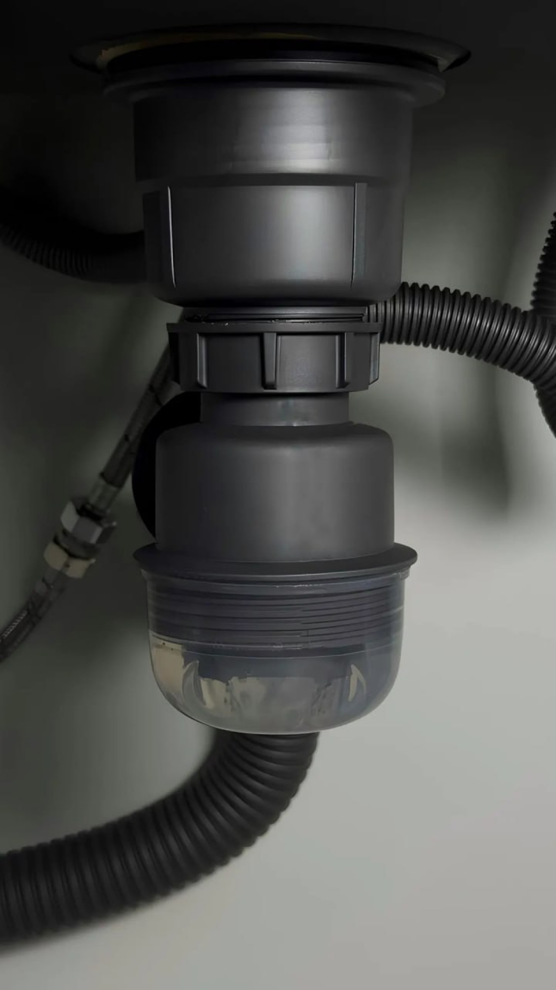 Кухонная мойка Roxen Snake 560220-60-BS PVD графит/текстурная поверхность (с коландером и дозатором) фото-7