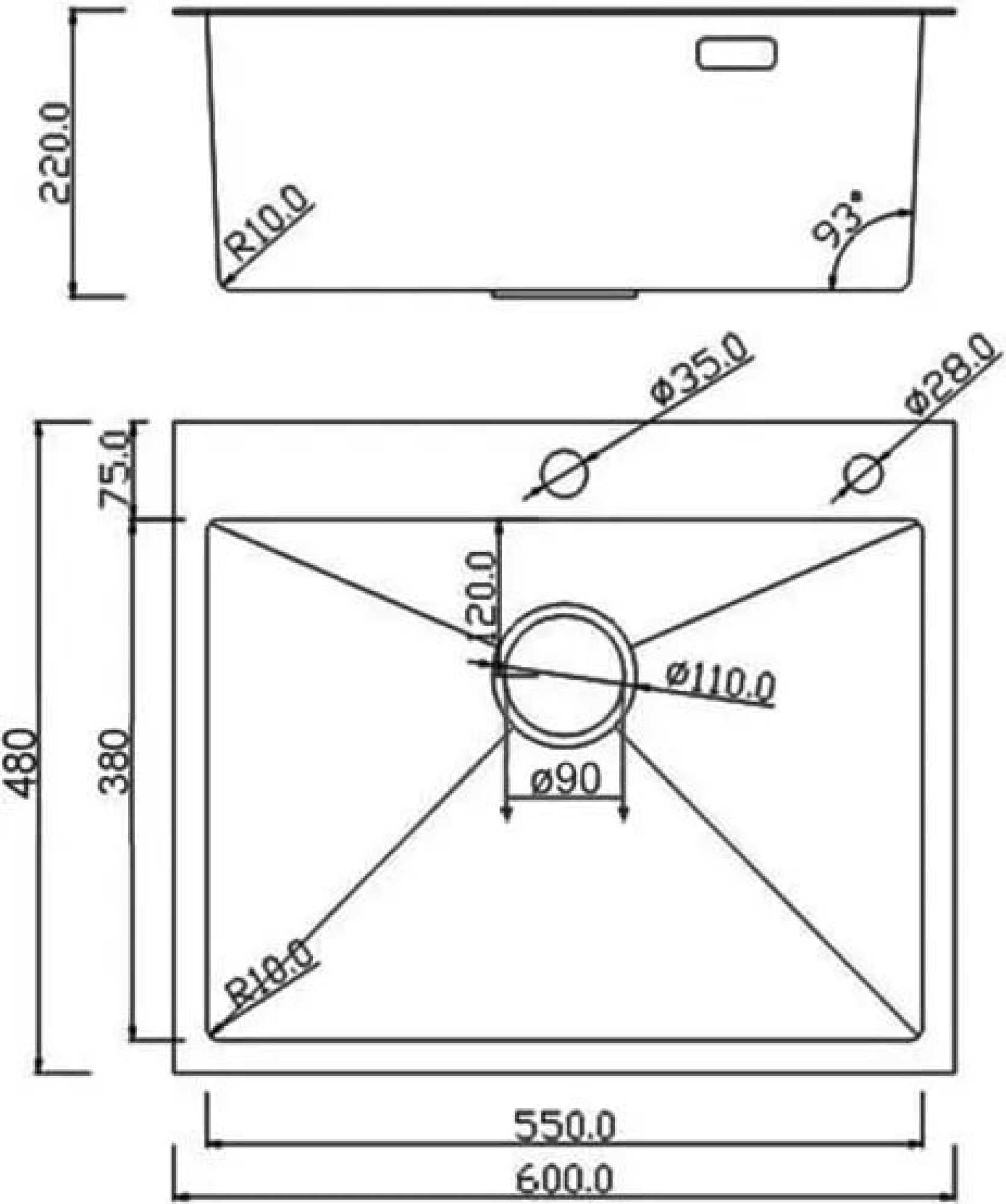 Комплект RSRL #60BRS Кухонная мойка Roxen Snake 560220-60-BRS PVD (бронза) Смеситель для кухонной мойки Raglo R20.63.33 фото-6