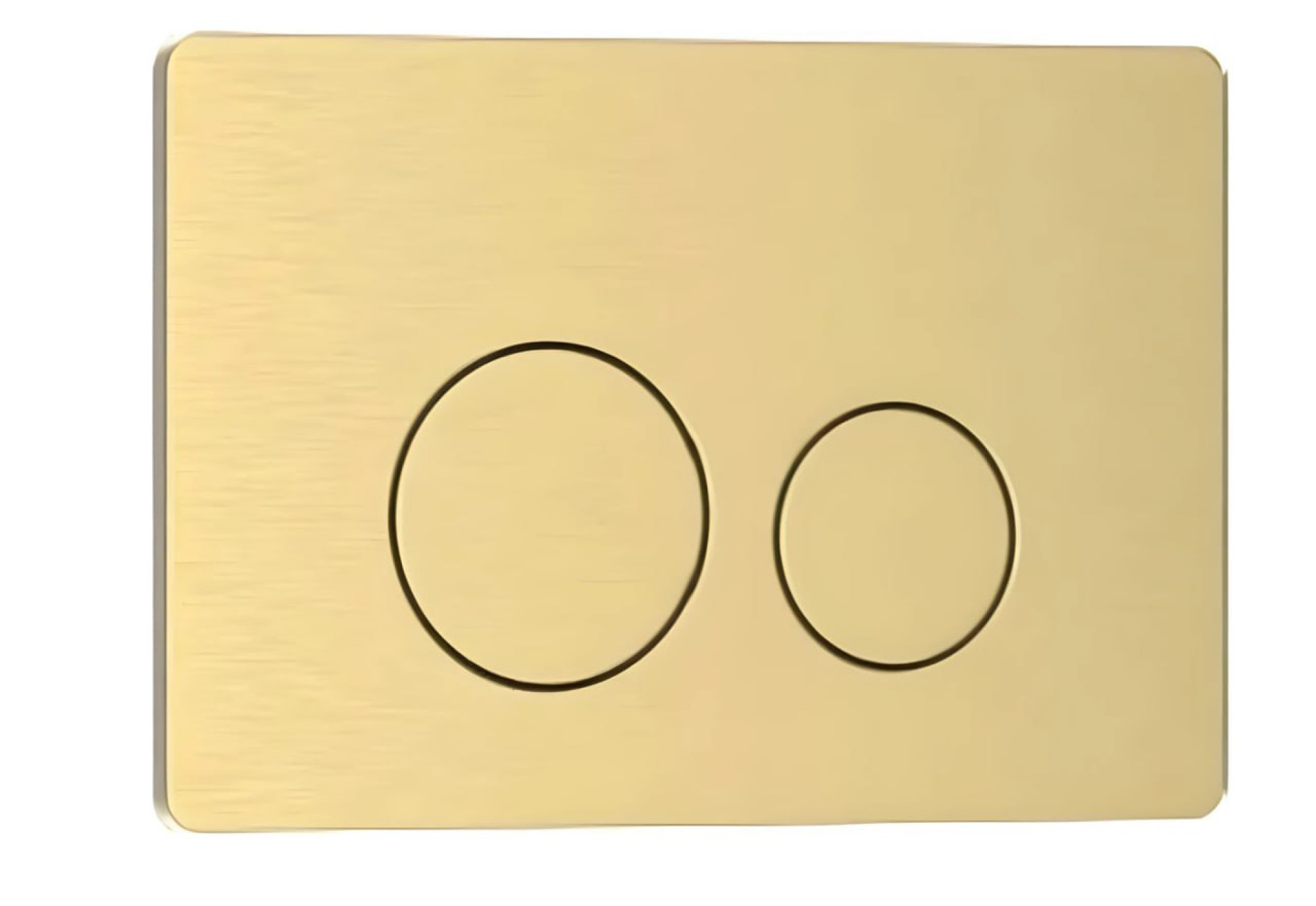 Кнопка смыва Ceruttispa CR05MG для инсталляций (матовое золото) - фото1