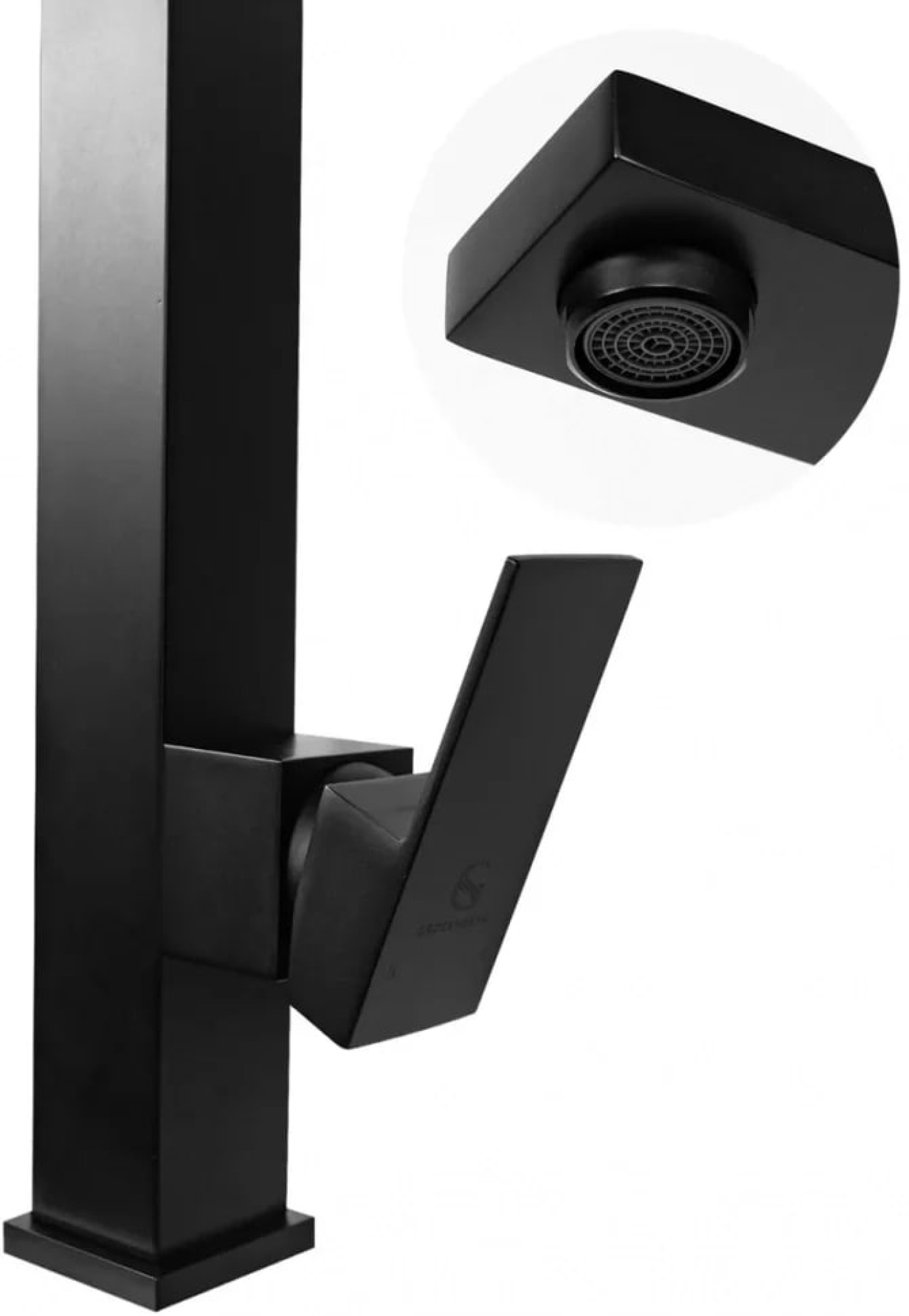 Смеситель Grocenberg GB4008 (черный матовый) фото-7