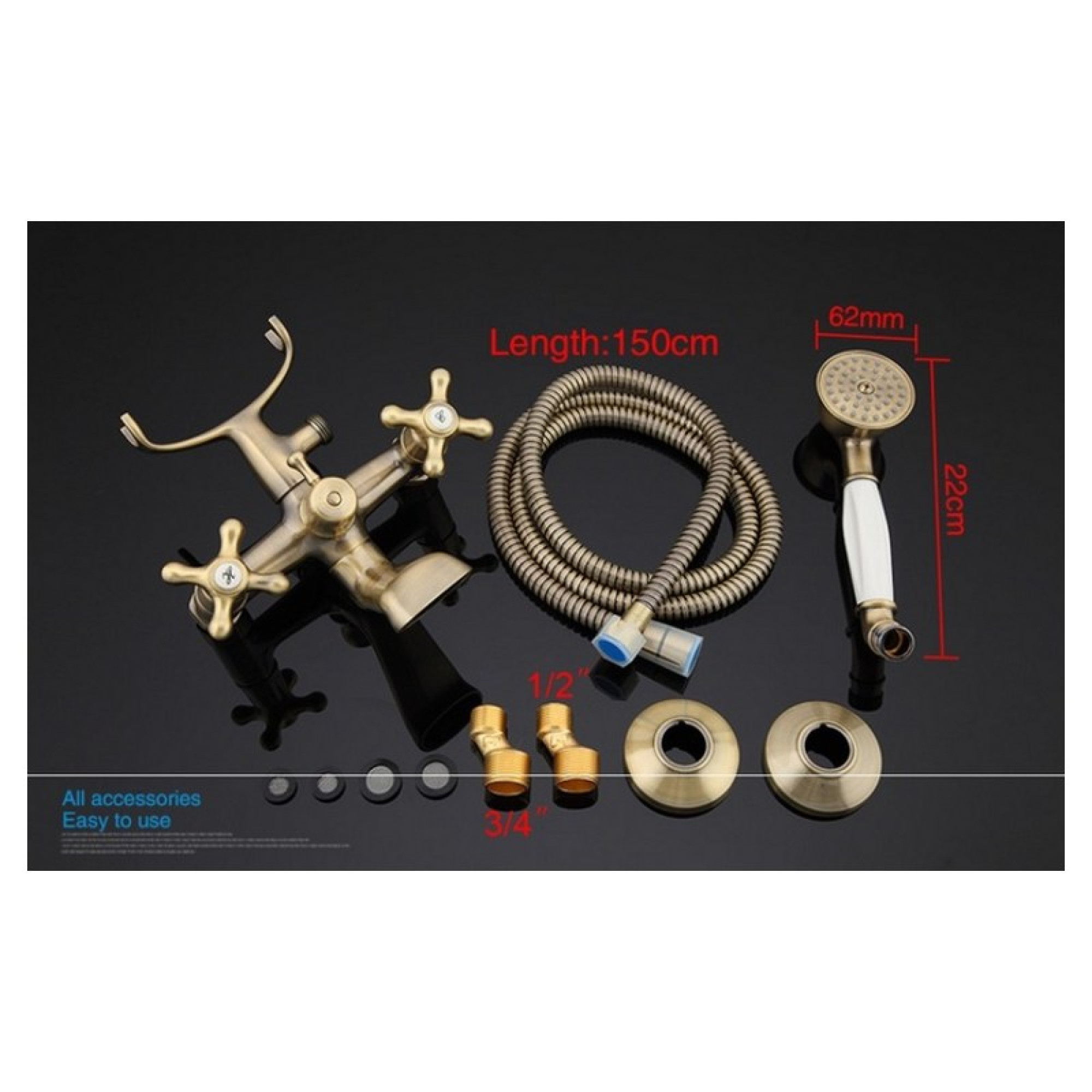 Смеситель Gappo G3263-4 фото-4