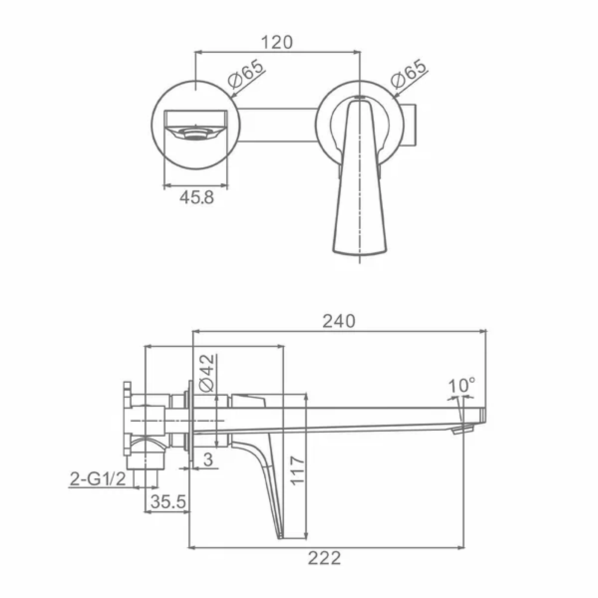 Смеситель Raglo R07.11.33 медь фото-10
