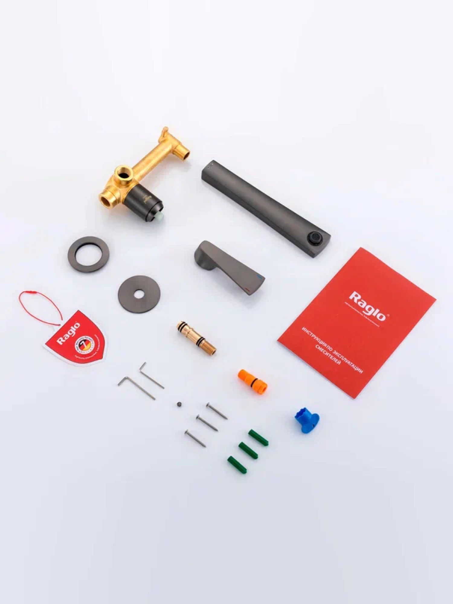 Смеситель Raglo R07.11.09 графит фото-8