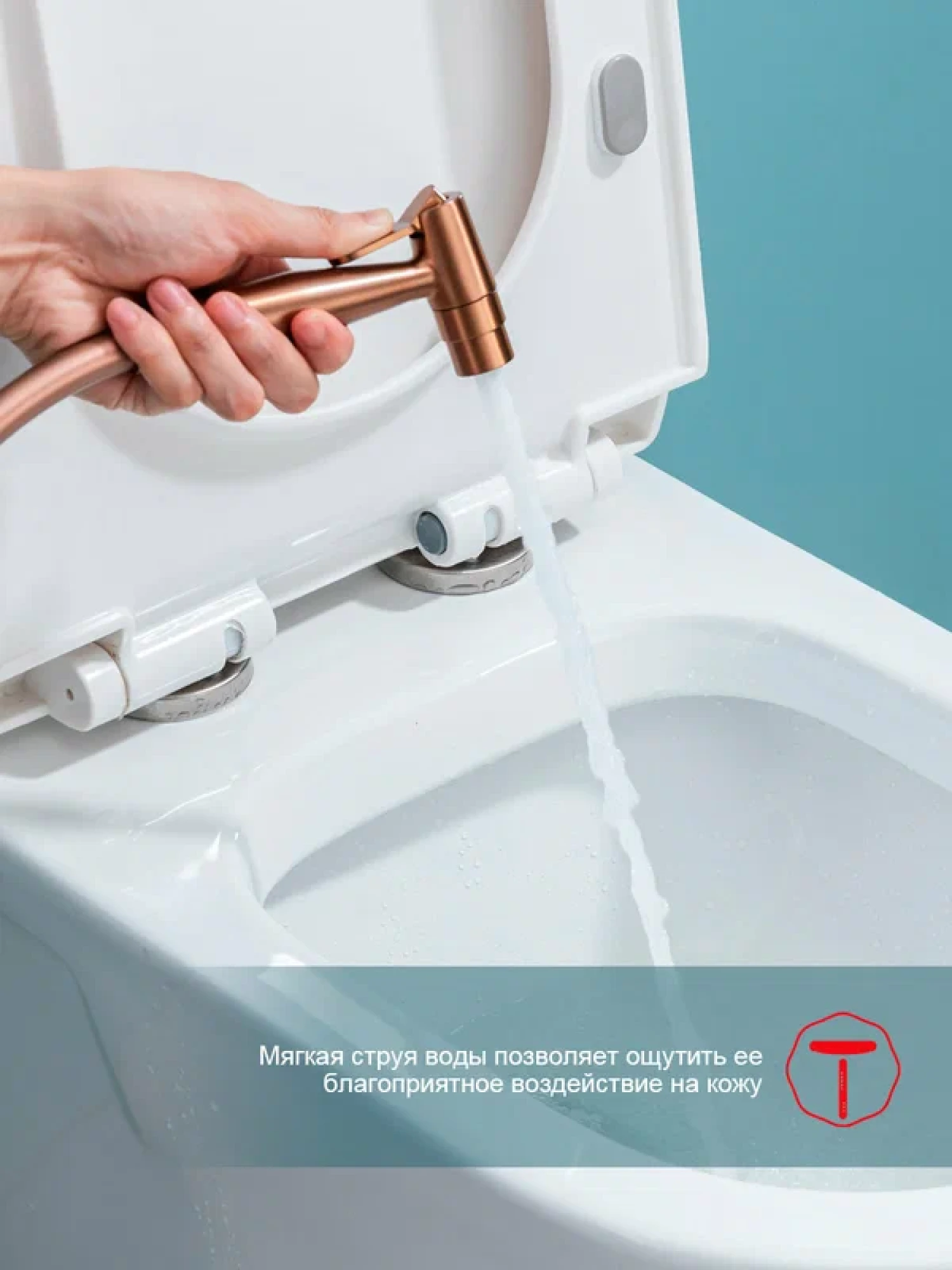 Гигиенический душ Raglo R07.52.33 медь фото-7 Гигиенический душ Raglo R07.52.33 медь фото-7