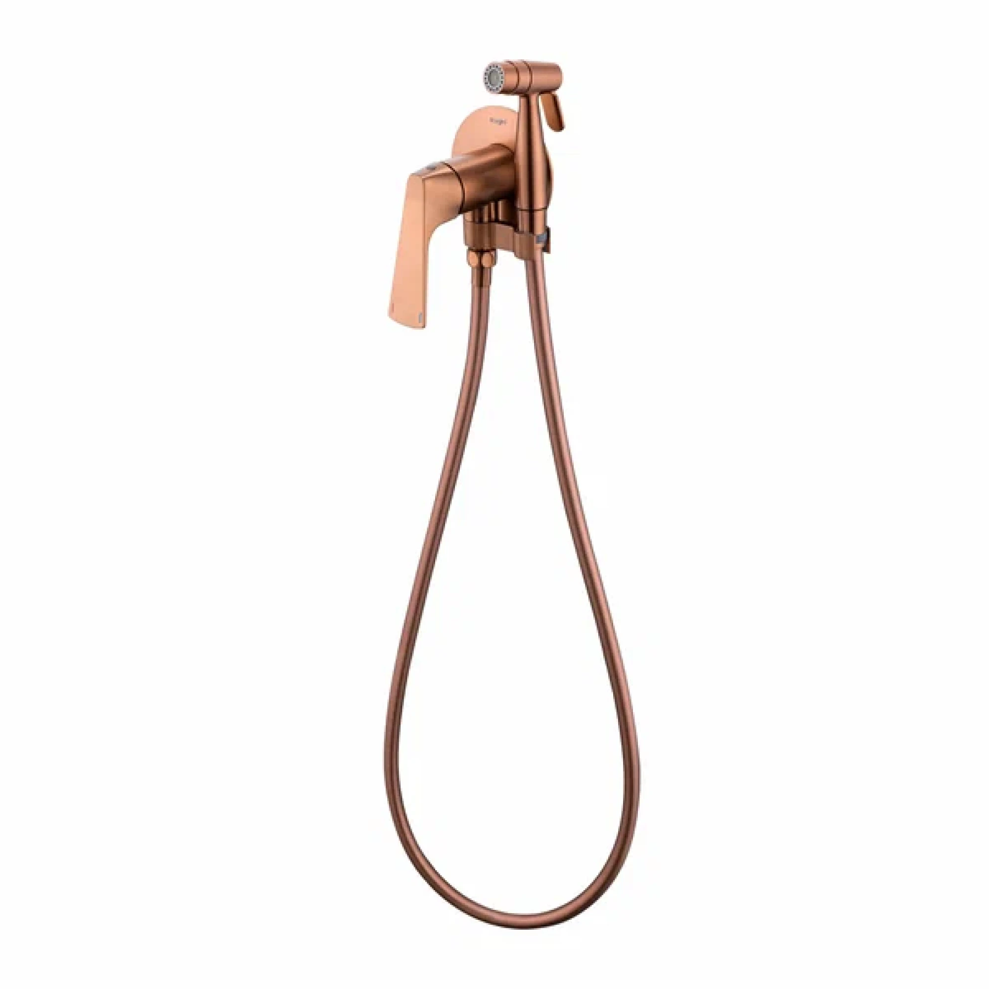 Комплект смесителей Raglo #07медь Душевая система Raglo R07.24.33 Смеситель Raglo R07.10.33 Гигиенический душ Raglo R07.52.33 Полотенцесушитель электрический Raglo R350.17.33 фото-5