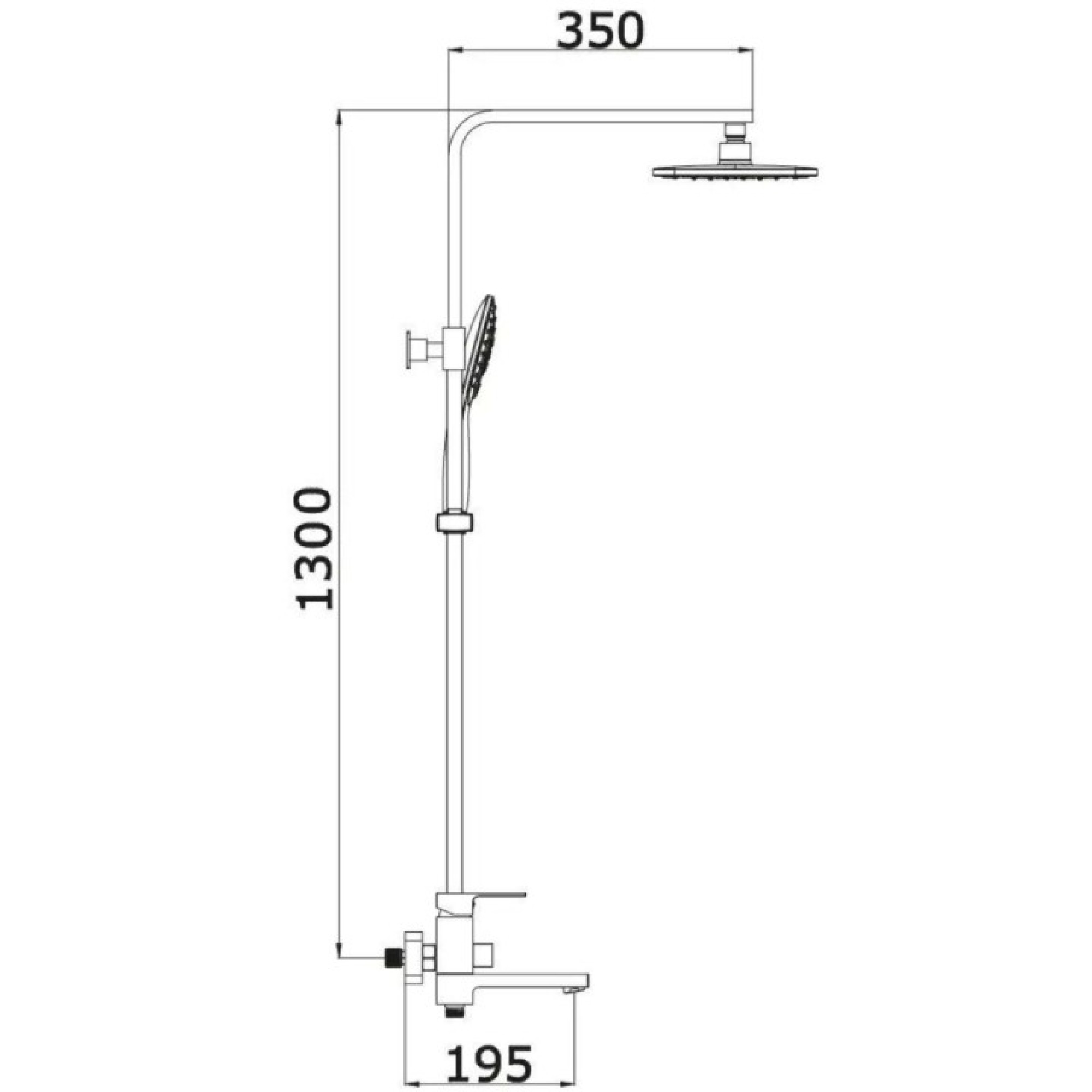 Душевая система Vieir V393562-F фото-8 Душевая система Vieir V393562-F фото-8