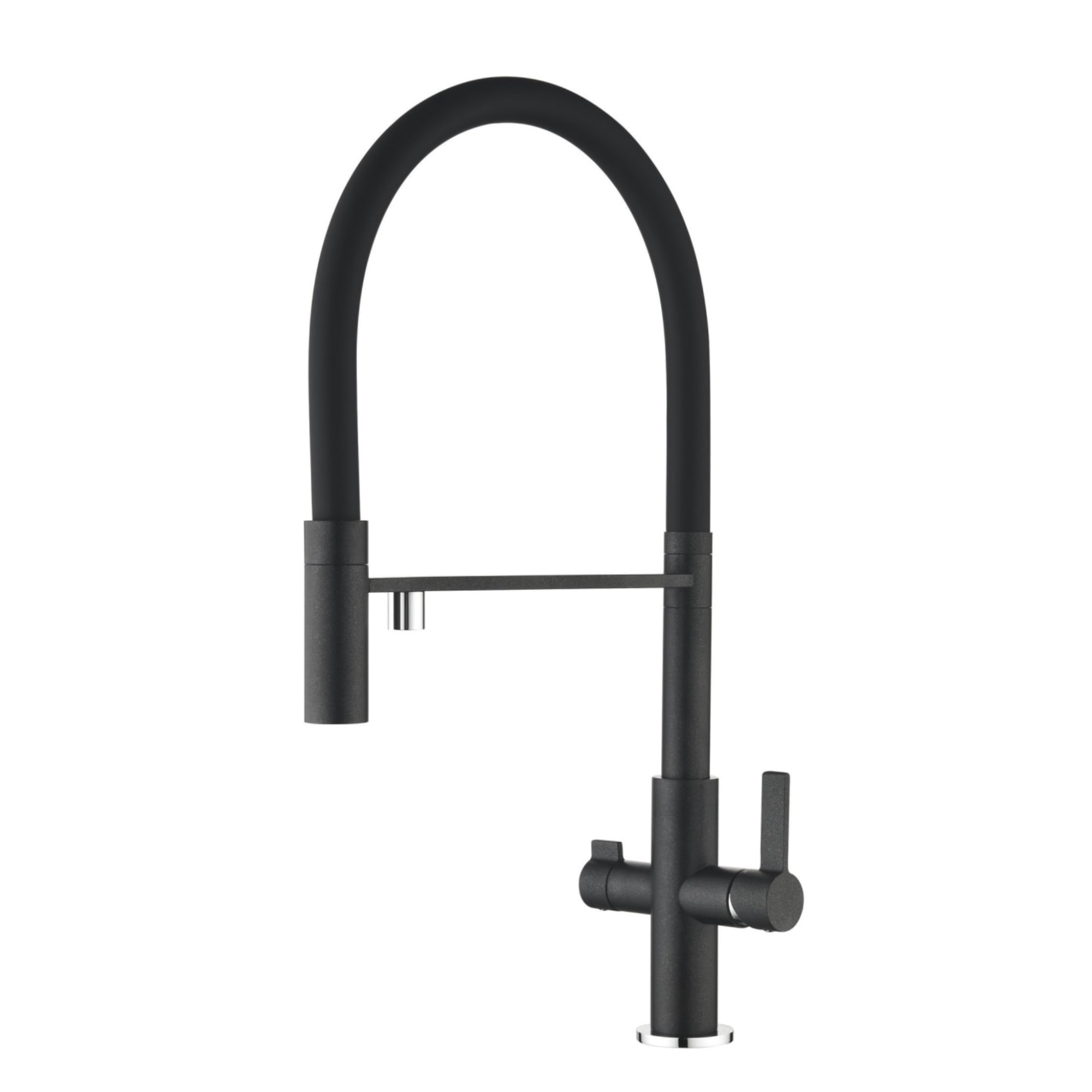 Смеситель ZorG Soifos Premium Brass (черный) Смеситель ZorG Soifos Premium Brass (черный)